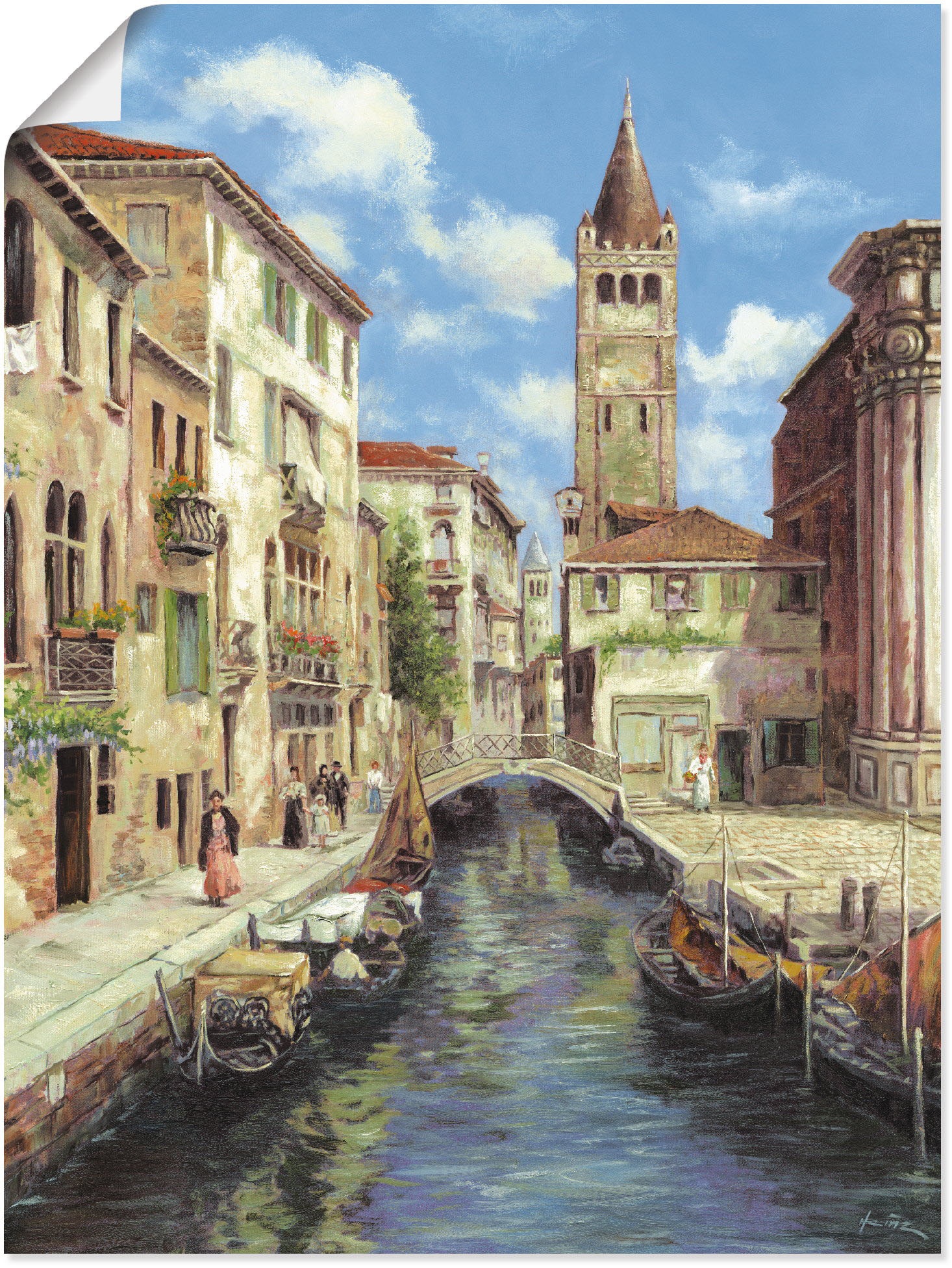 Artland Paveikslas »Venedig« Venedig (1 St.) k...