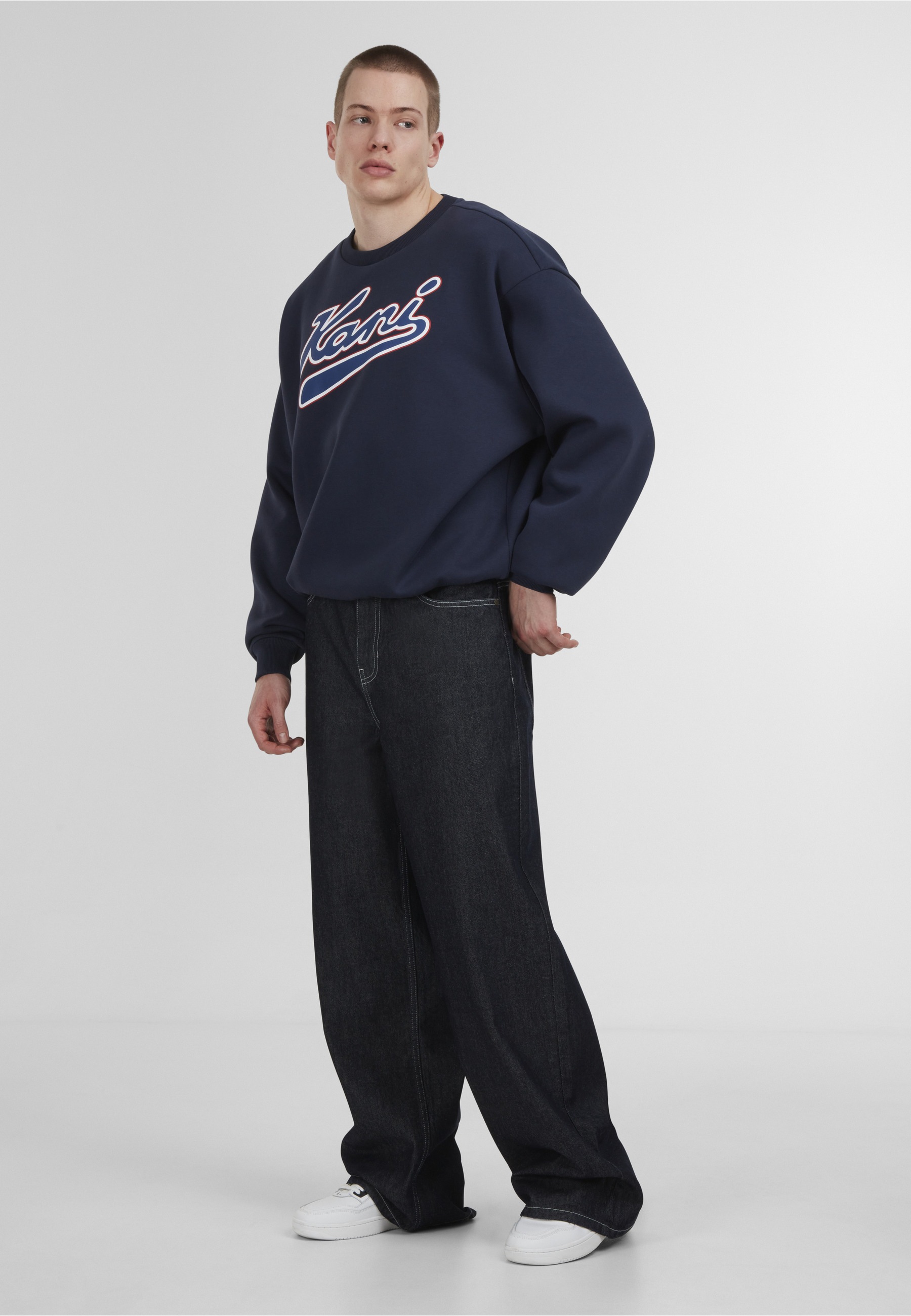 Karl Kani Rundhalspullover »Karl Kani Varsity Print Os Crewneck« 1 Stk.