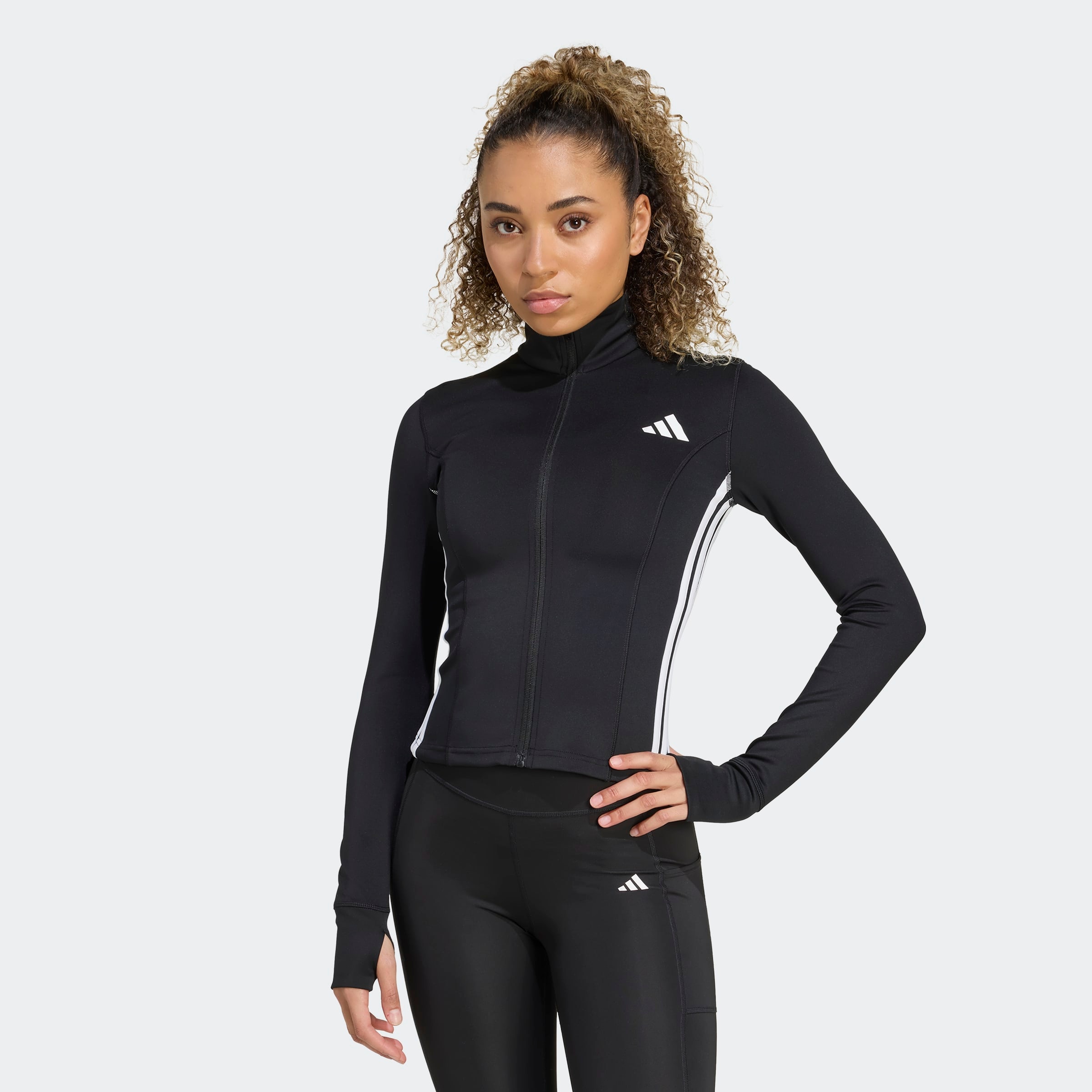 adidas Performance Trainingsjacke "WE JKT 3S" für Erwachsene, aus Polyester und Elasthan