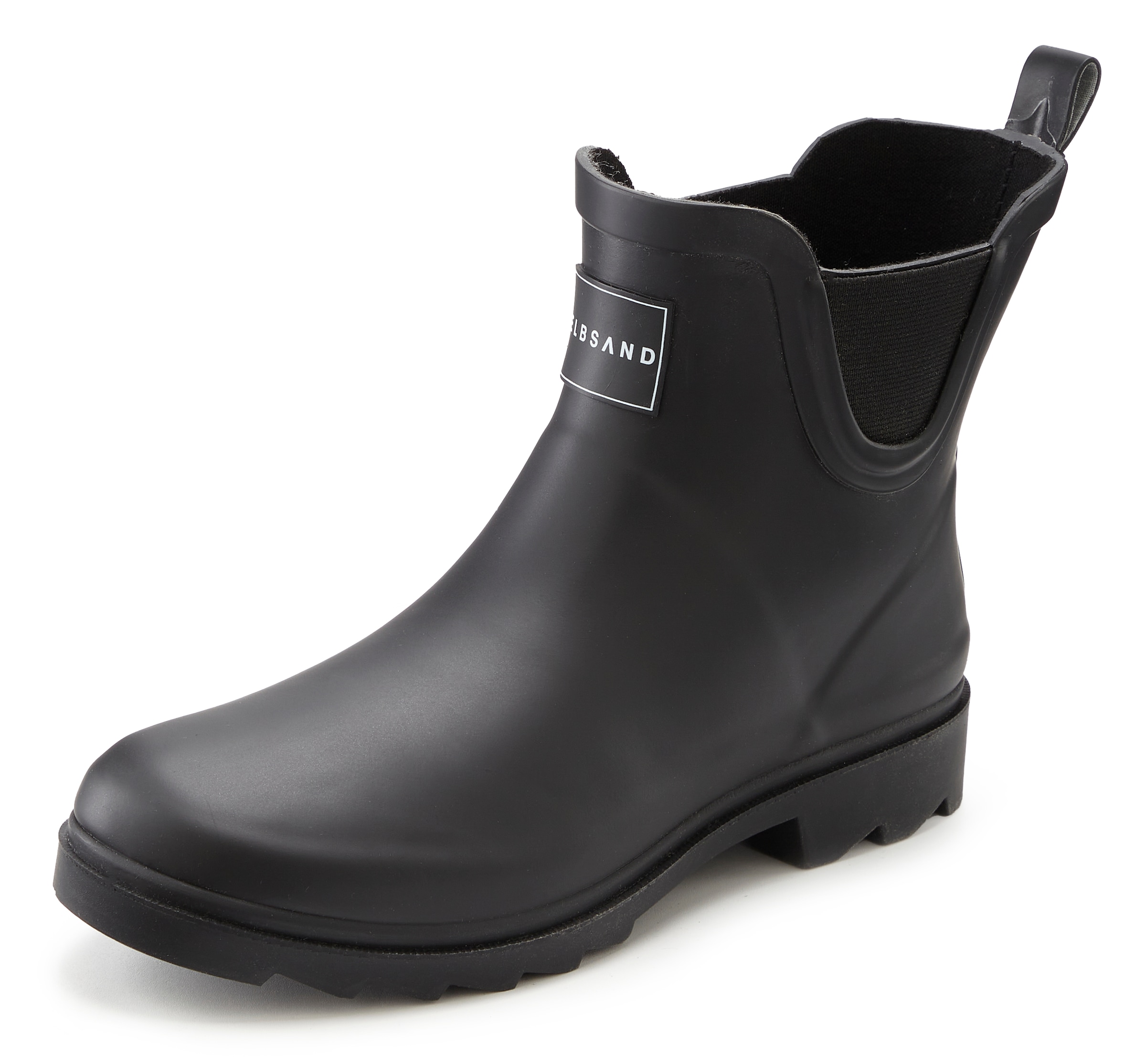 Elbsand Gummistiefelette »Boots«, aus wasserdichtem Material, Gummistiefel, Schlupfstiefel VEGAN