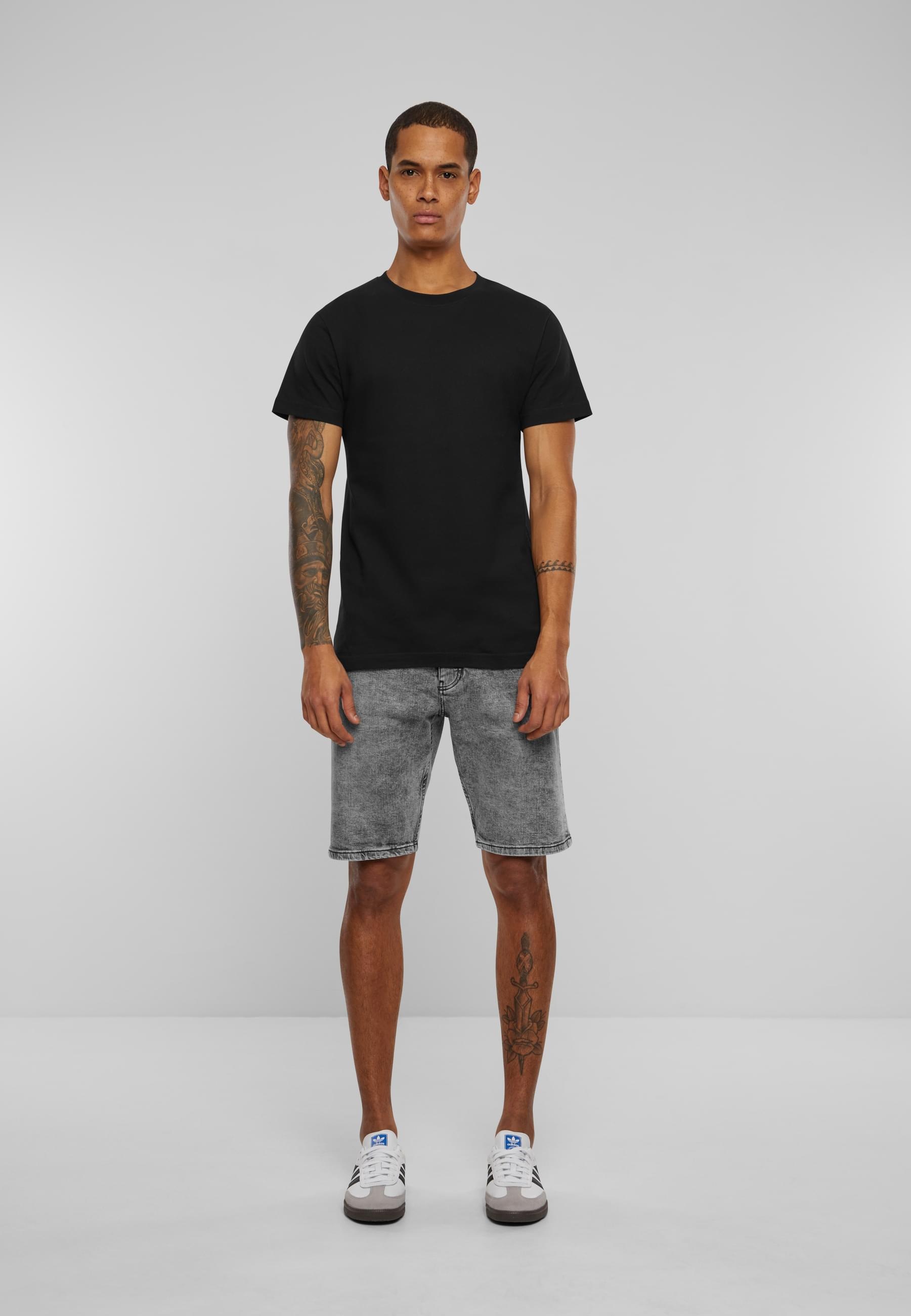 2Y Studios Stoffhose »2Y Studios Herren 2Y Basic Slim Fit Denim Shorts«, (1 tlg.)