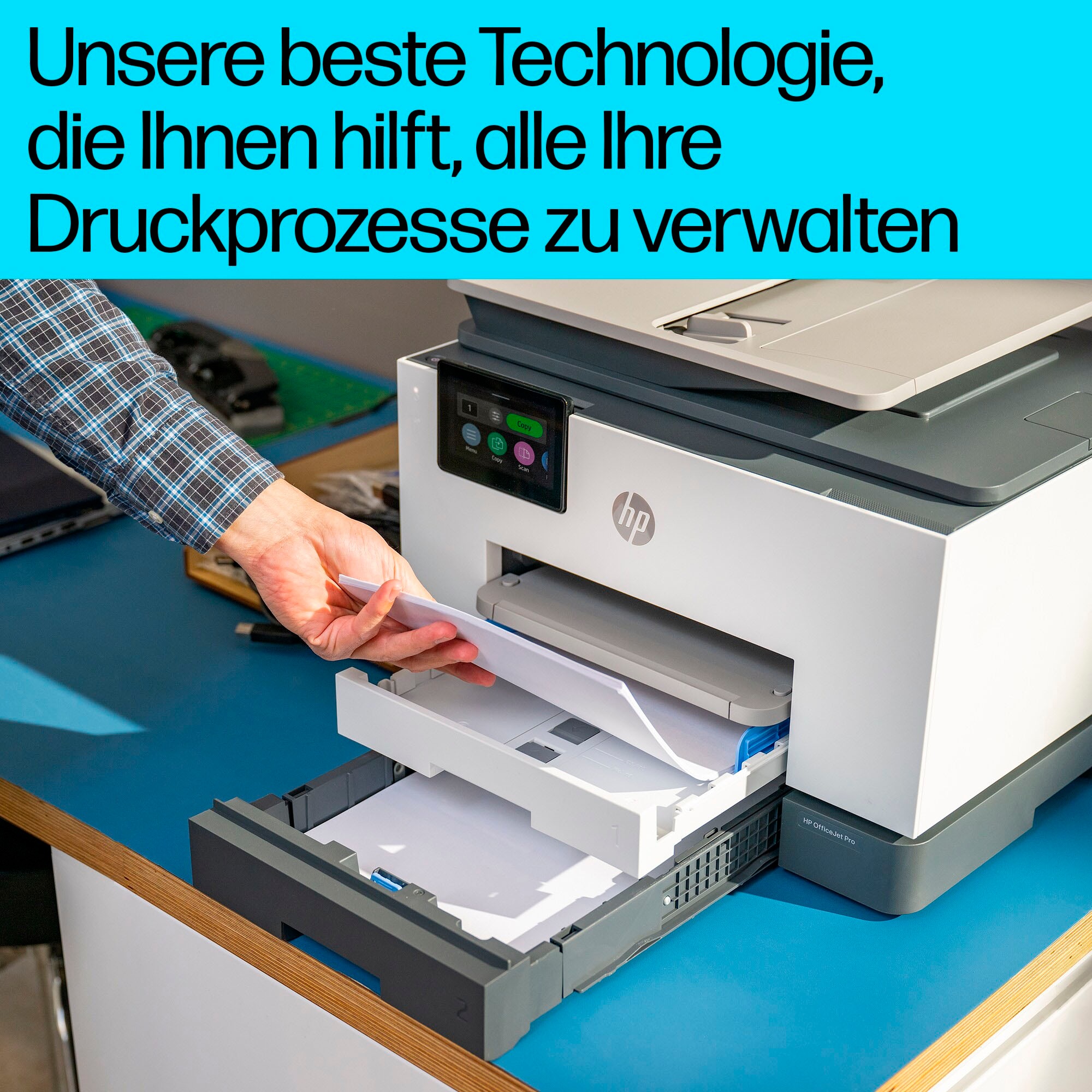 HP Multifunktionsdrucker »OfficeJet Pro 9130b«, HP Instant Ink kompatibel