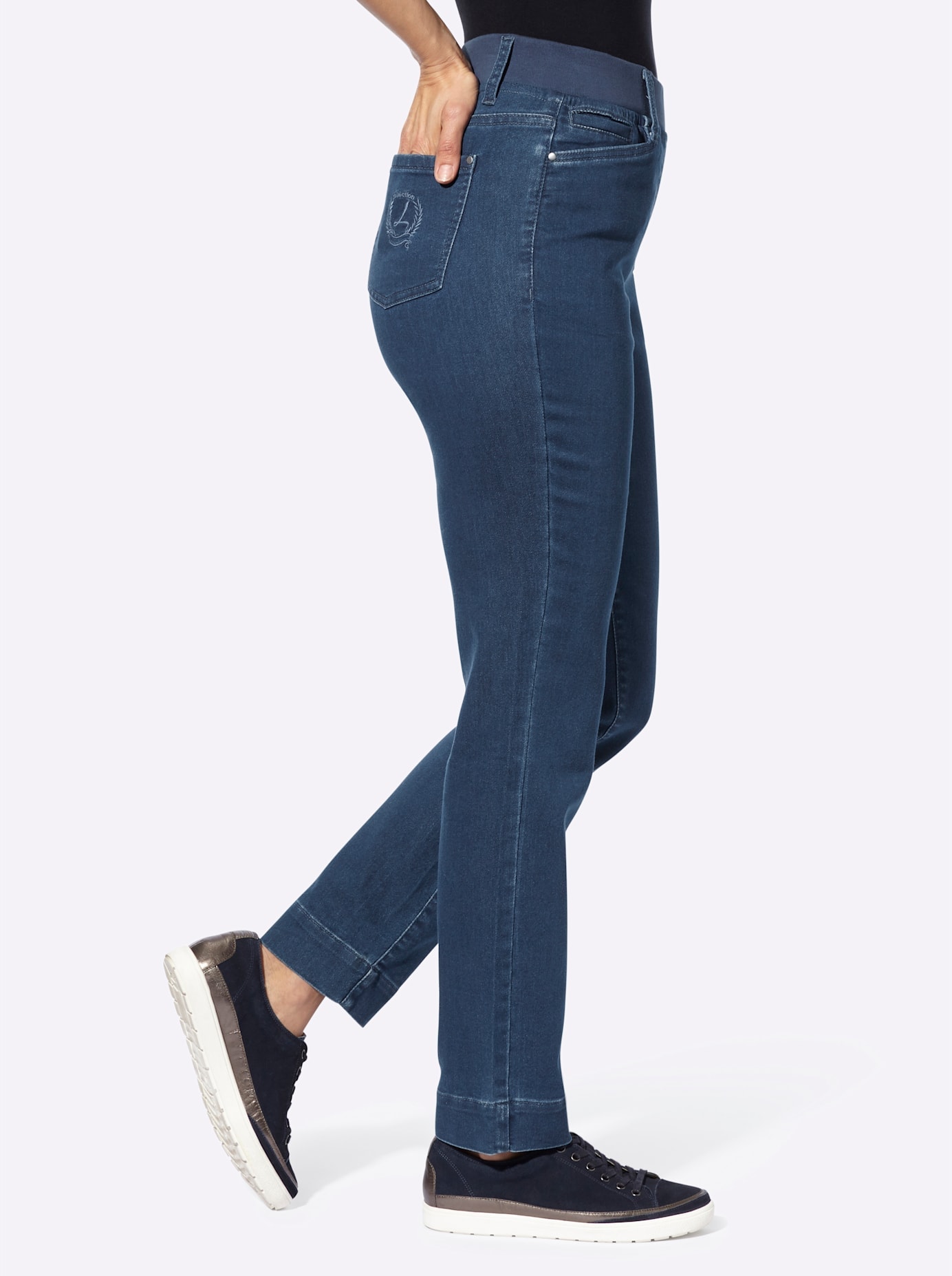 Casual Looks Bequeme Jeans, (1 tlg.)