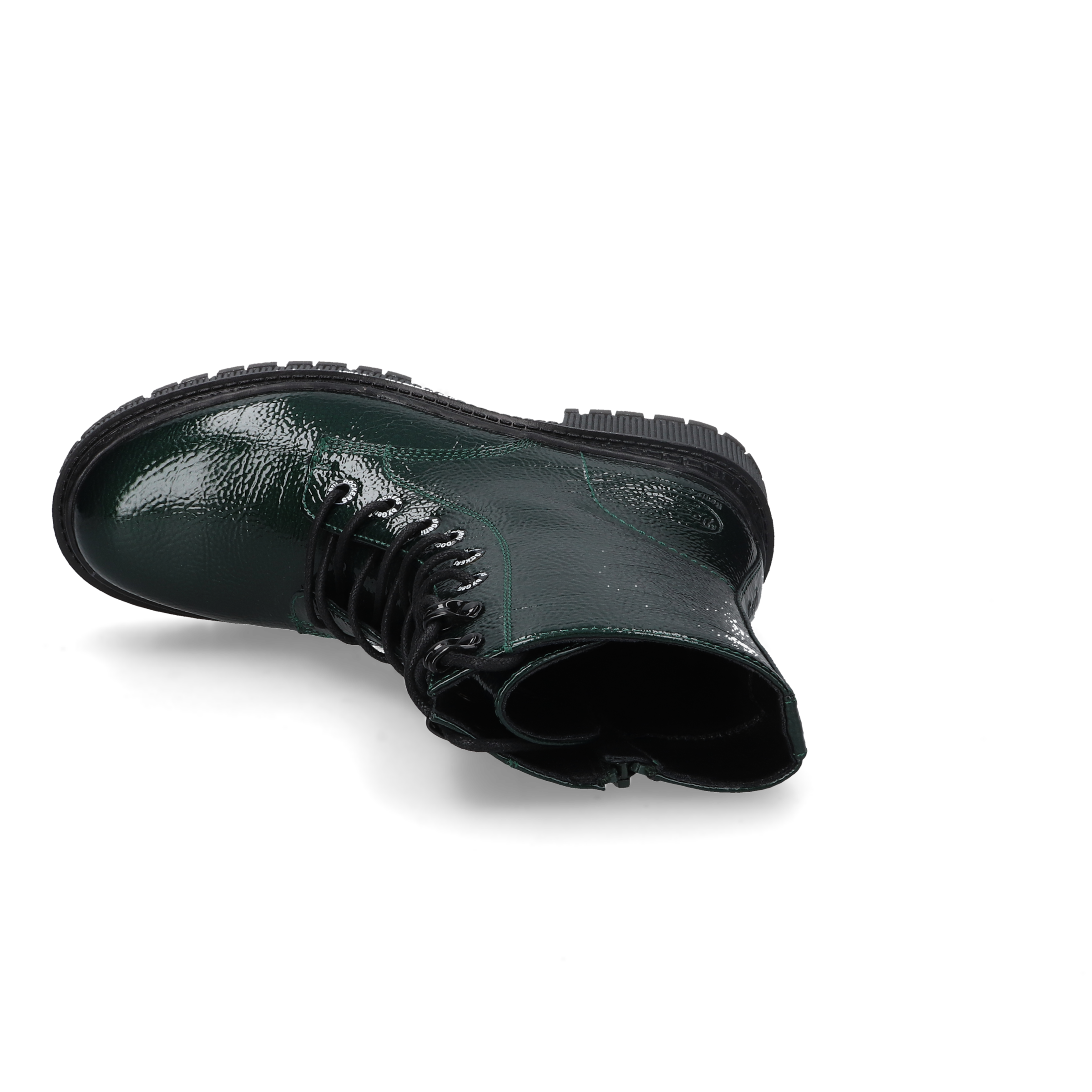 Dockers by Gerli Schnürboots, Biker Boots mit Reißverschluss
