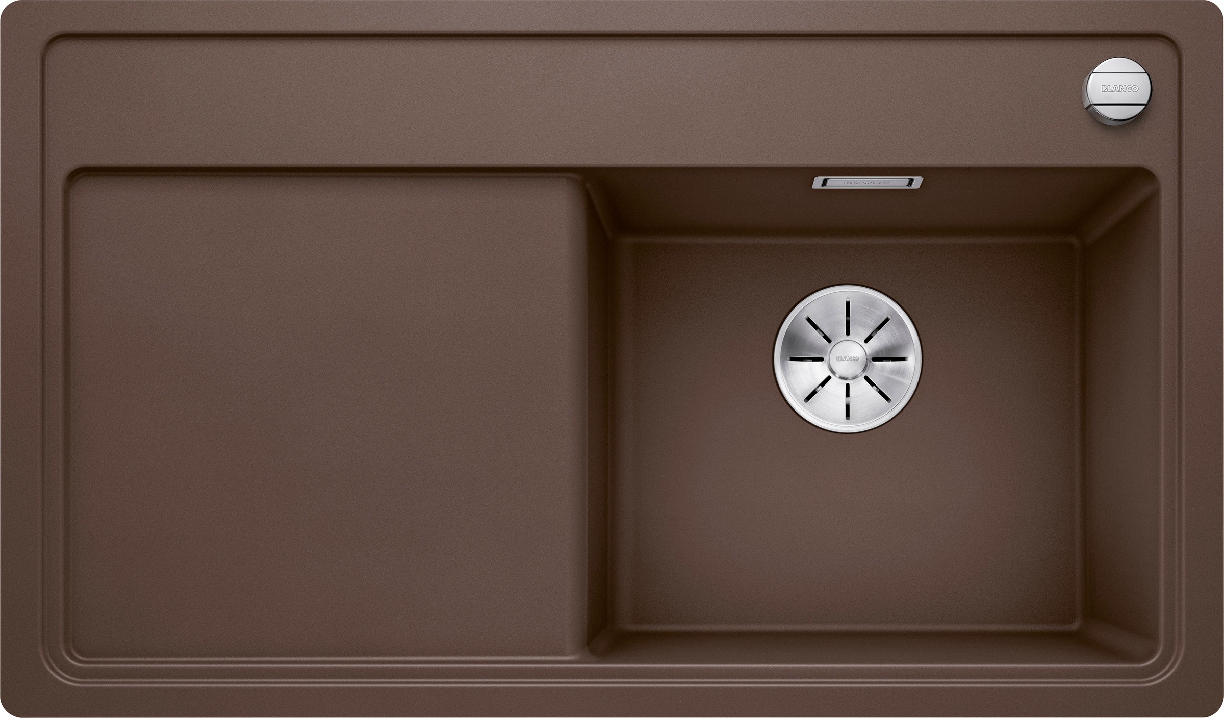 Blanco Küchenspüle »ZENAR 45 S-F« Set,  Mit Ablauffernbedienung