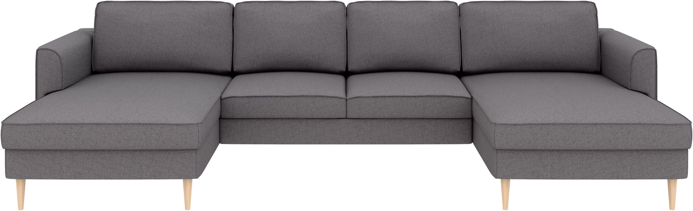 Home affaire Wohnlandschaft "Booster, whlw. mit Schlaffunktion & Bettkasten günstig online kaufen