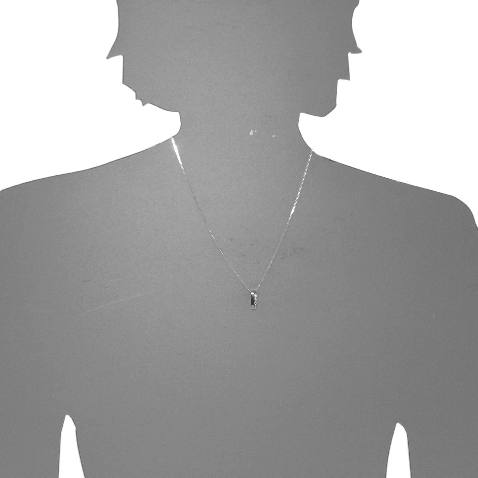 OSTSEE-SCHMUCK Kette mit Anhänger »- Gleiter-Alicia - Silber 925/000 - Zirkonia«