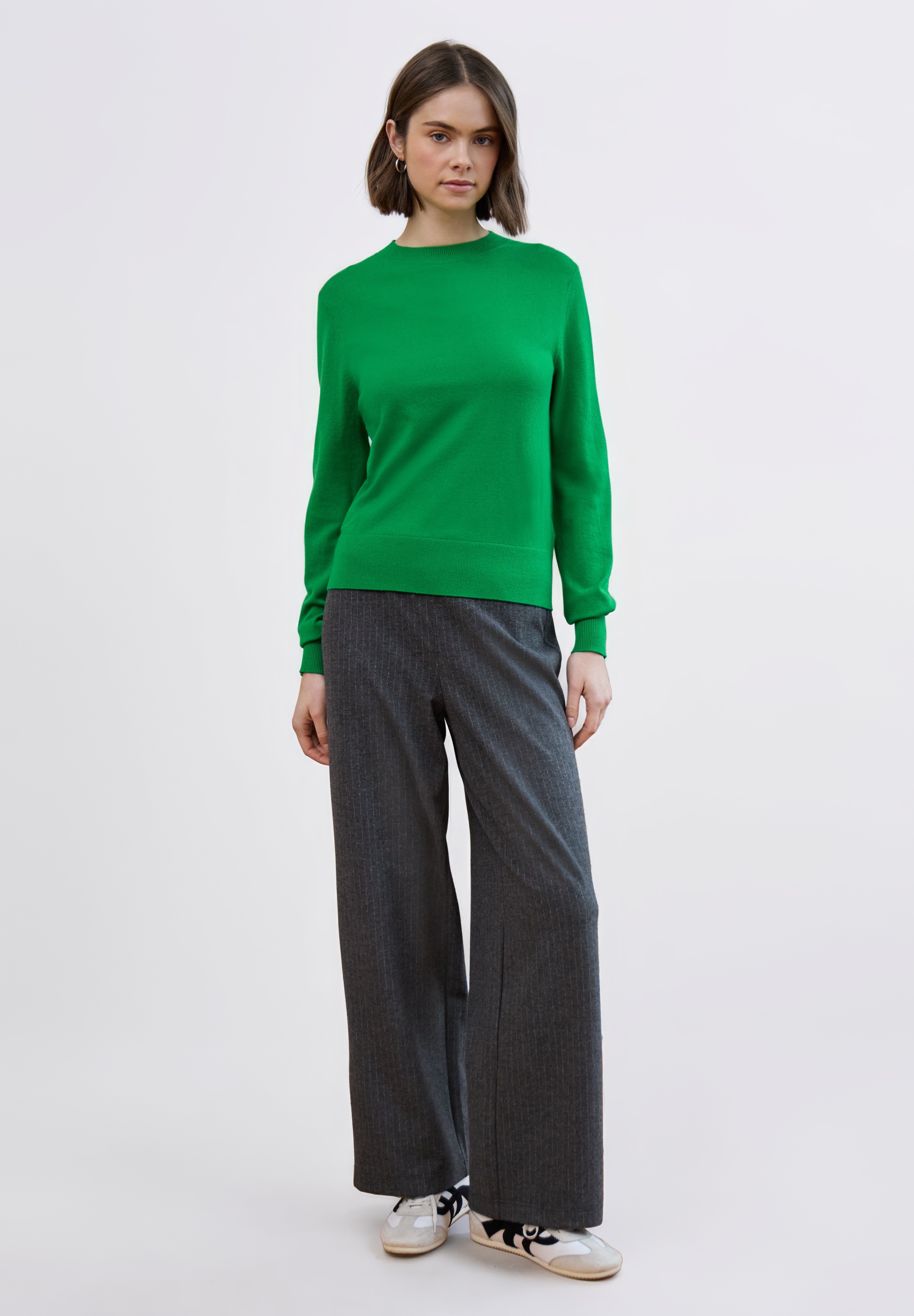 Thumbnail - STREET ONE STUDIO Rundhalspullover mit Rundhalsausschnitt