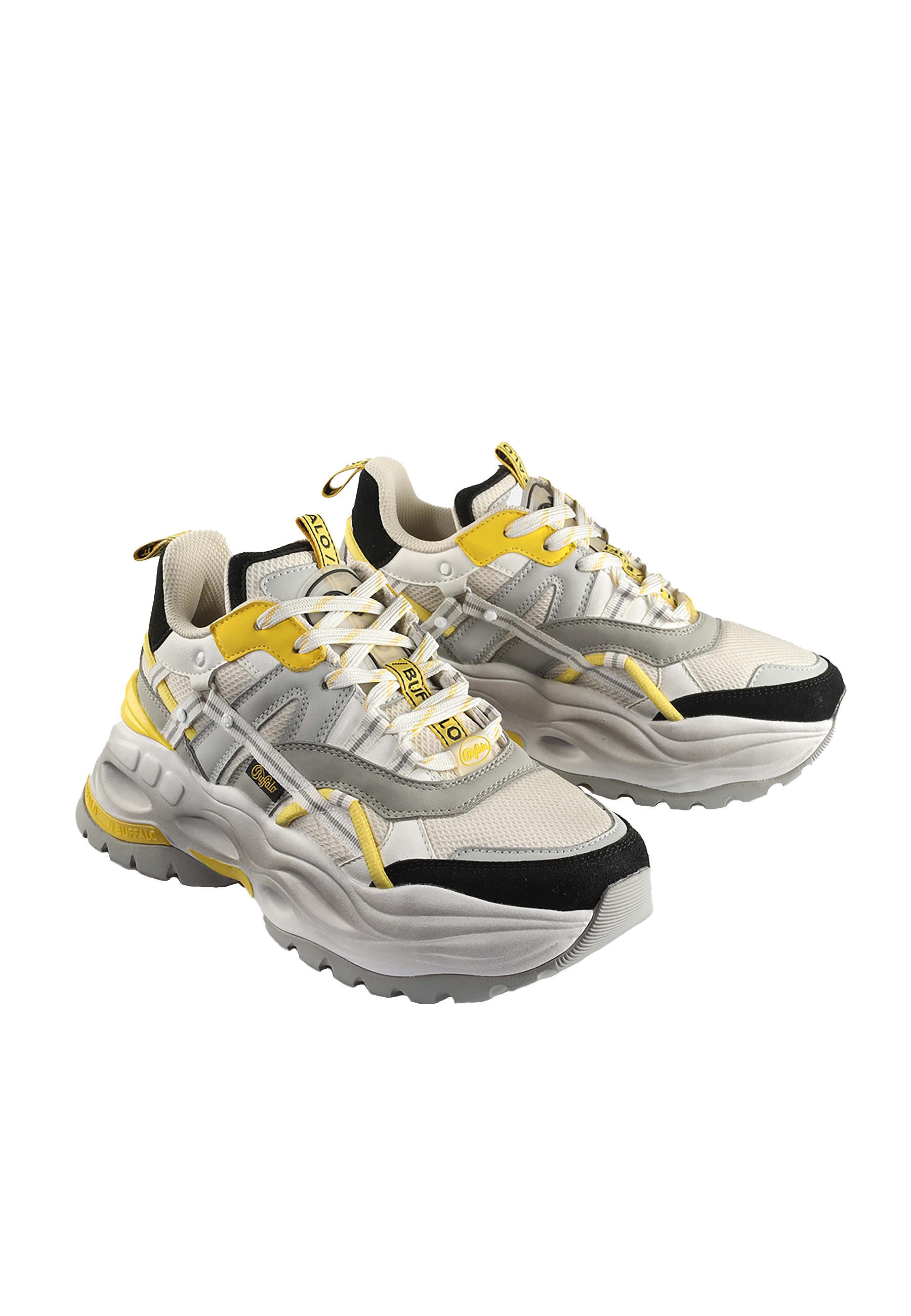 Buffalo Trainingsschuh "Buffalo Triplet HolLow Vntg Nappa/Suede/Mesh"