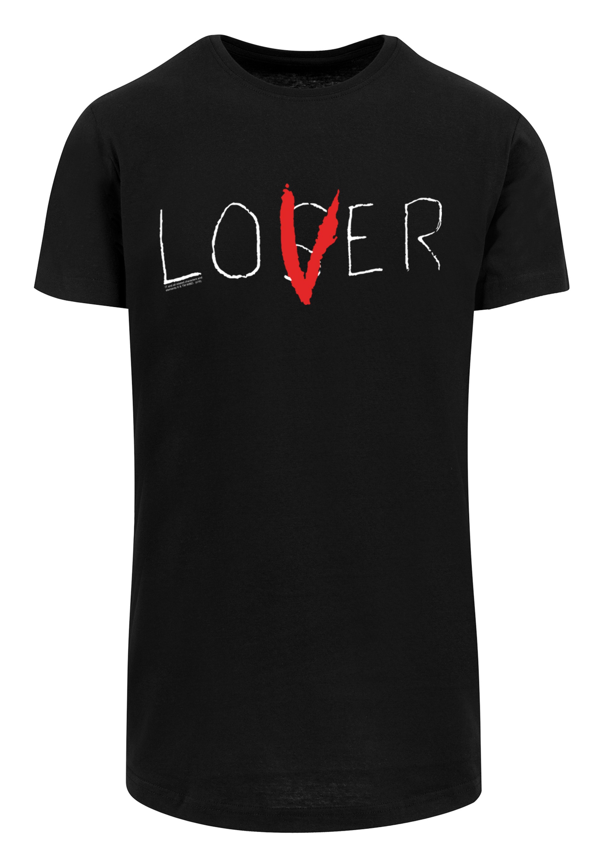F4NT4STIC T-Shirt »IT Film ES Stephen King Loser Lover«, Print