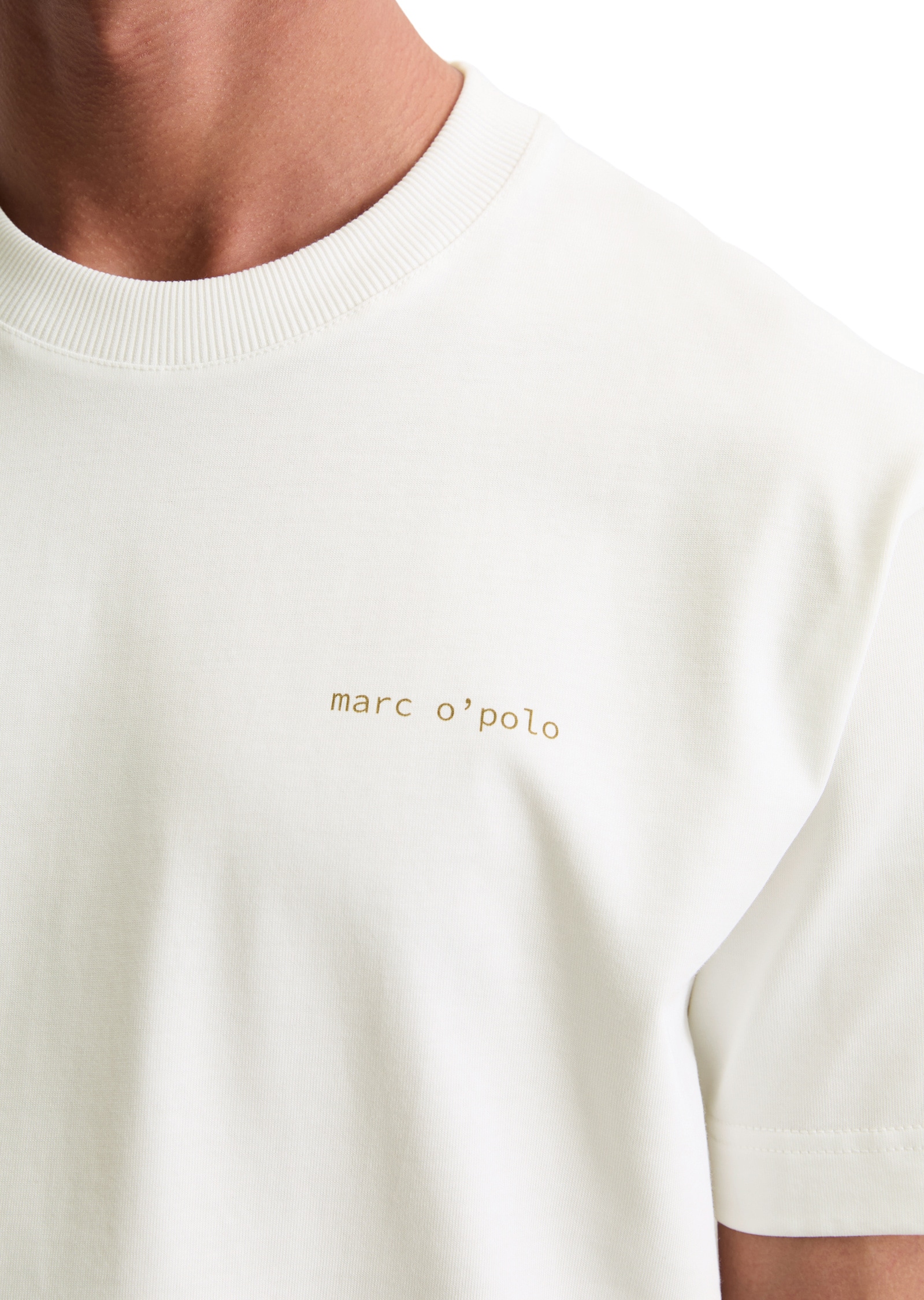 Marc O'Polo T-Shirt »mit Natur-Rückenprint«