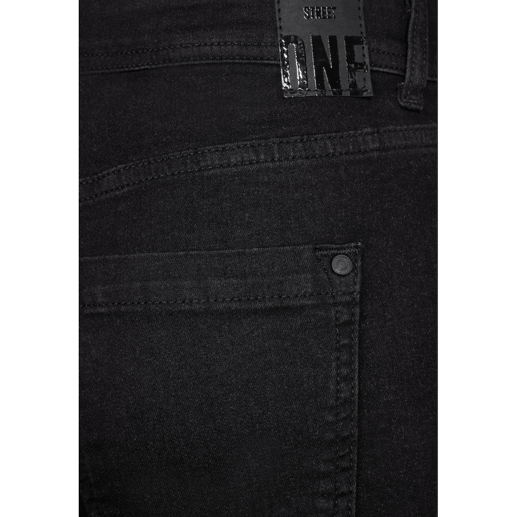 STREET ONE 5-Pocket-Jeans »QR York Straight«, mit geradem Bein