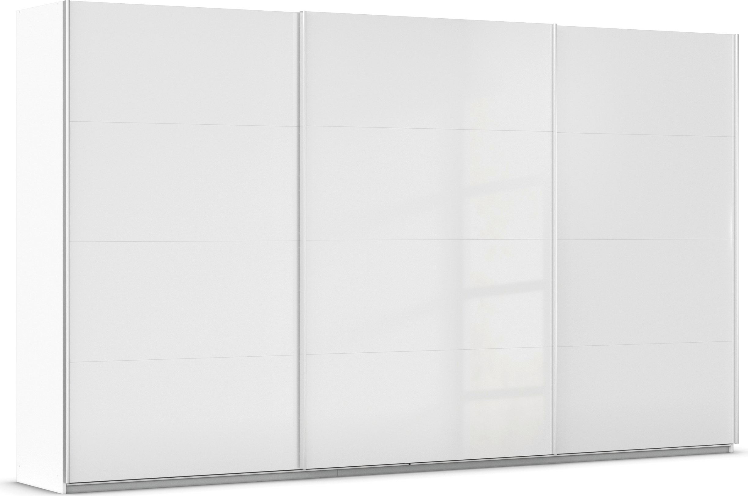 OTTO home Schwebetürenschrank "Kleiderschrank Schrank Garderobe AGORDO mit Dekor- oder Hochglanzfront" Breiten 203/271/315/360 cm in drei Griff-Farben - NEU: Farbe SCHWARZ, in 4 Breiten und 2 Höhen MADE IN GERMANY