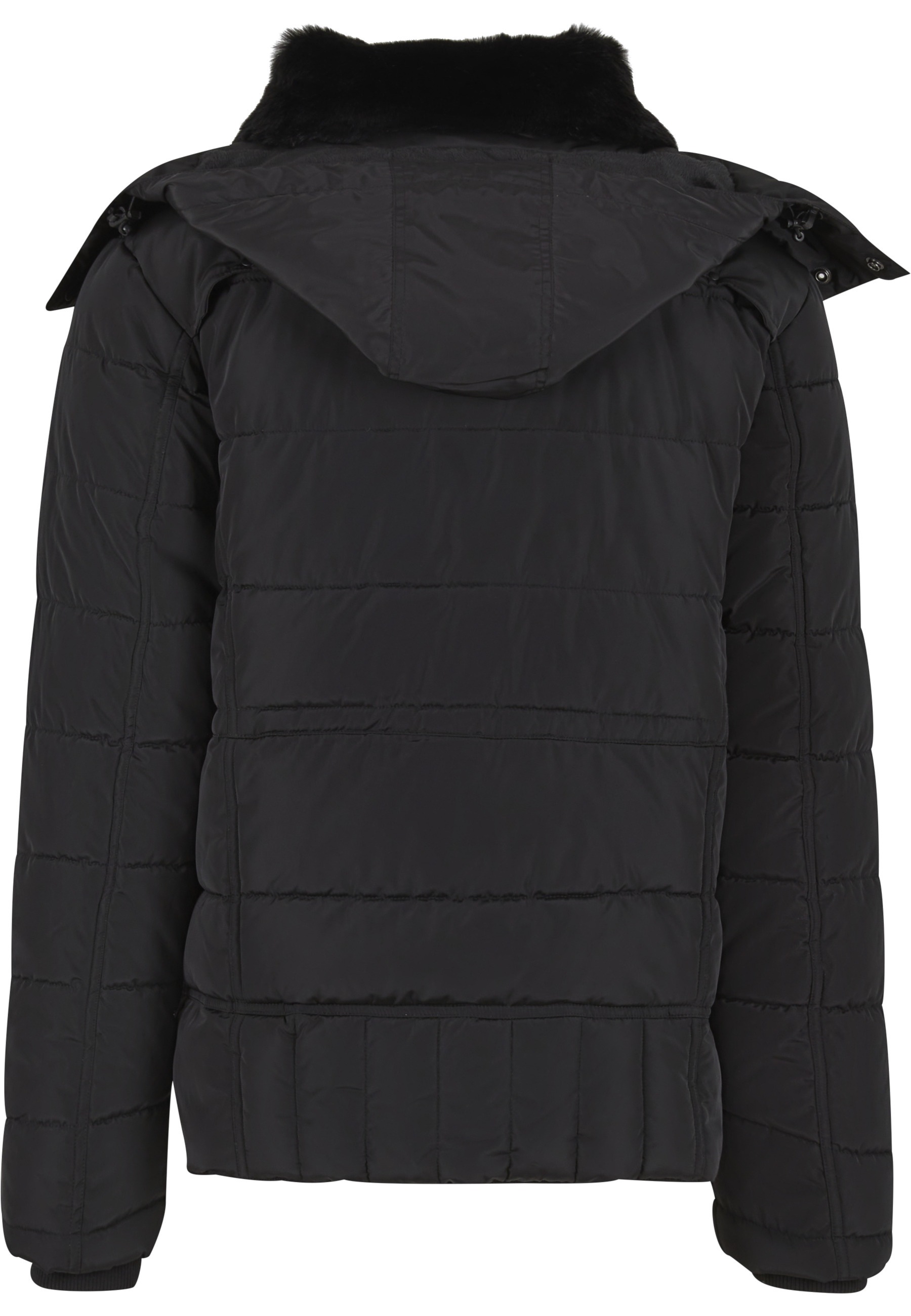 URBAN CLASSICS Winterjacke "Urban Classics Puffer Jacket With Detachable Fu günstig online kaufen