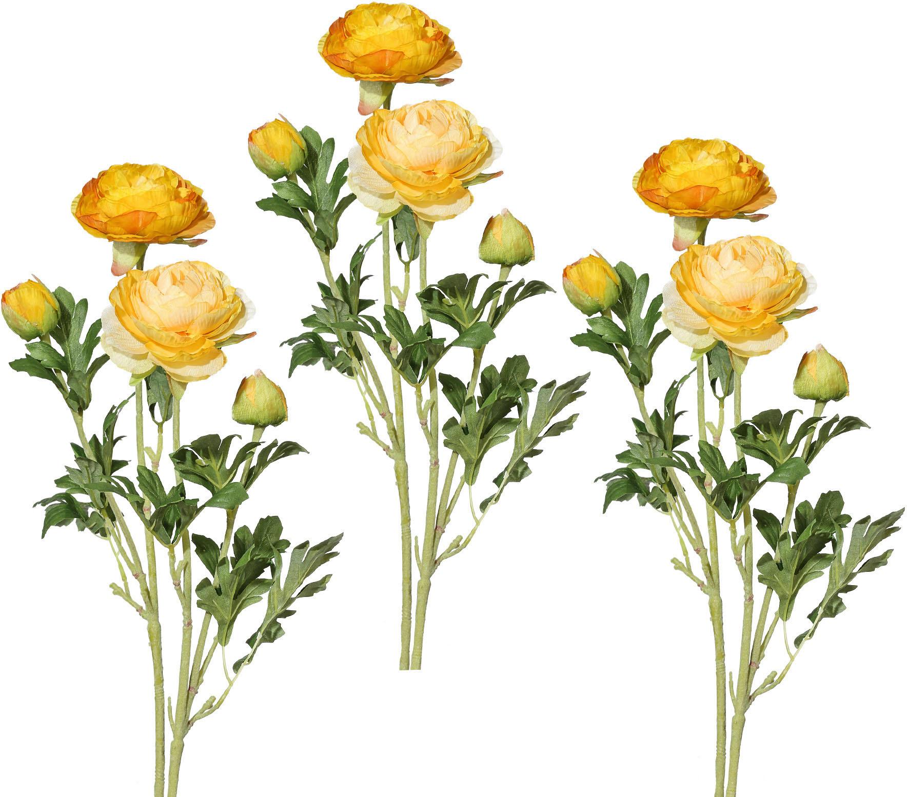 Creativ green Kunstblume "Ranunkel" für schöne Arrangements wie Sträuße und Gestecke
