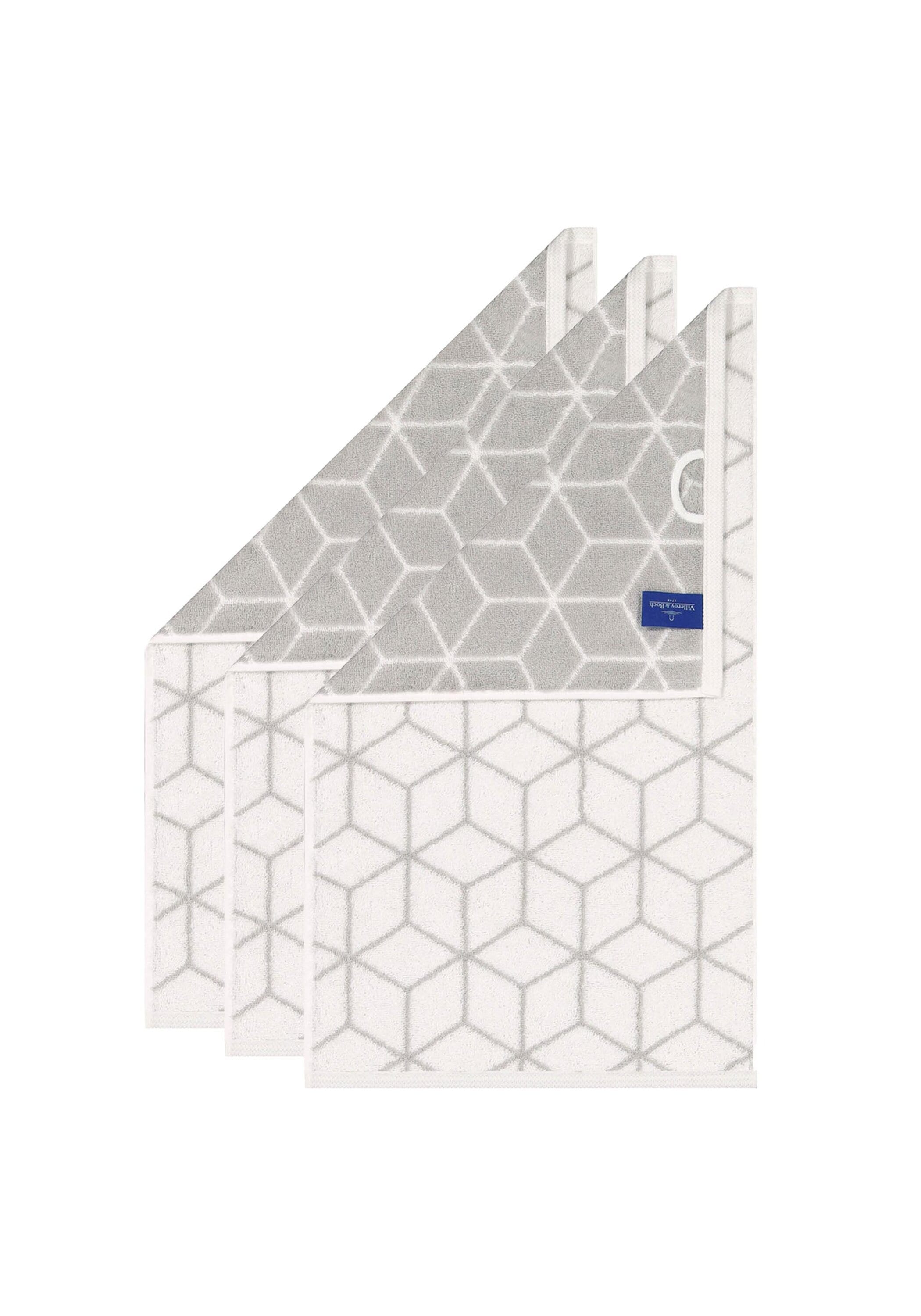Villeroy & Boch Gästehandtuch "Gästetuch Gästetuch Carré 3er Pack"