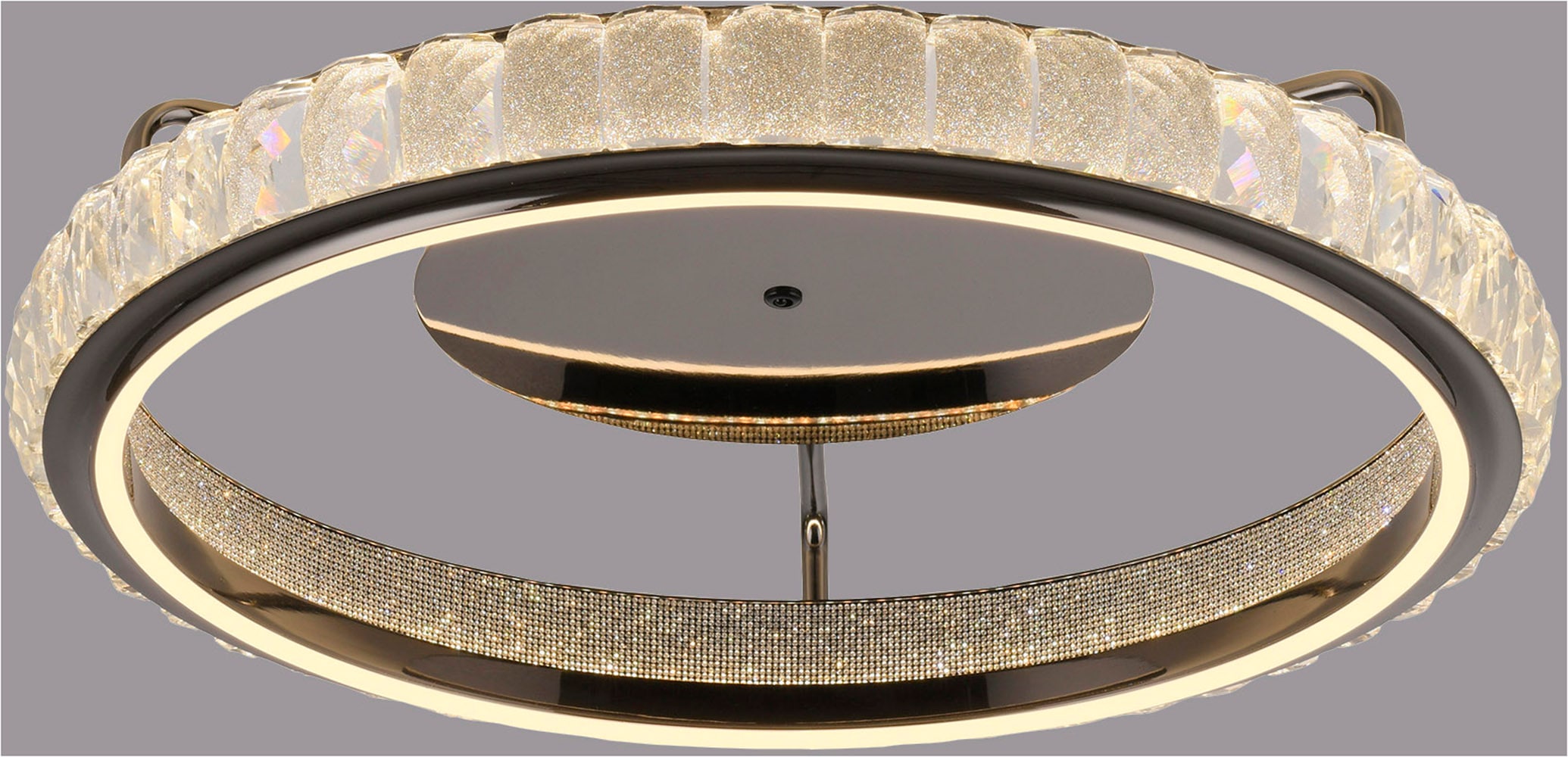 Paul Neuhaus LED Deckenleuchte »GLAMORA« LED-Board 1 Stk. warmweiß - kaltweiß CCT(2700-5000K), Stufenlos dimmbar über Fernbedienung, Memoryfunktion