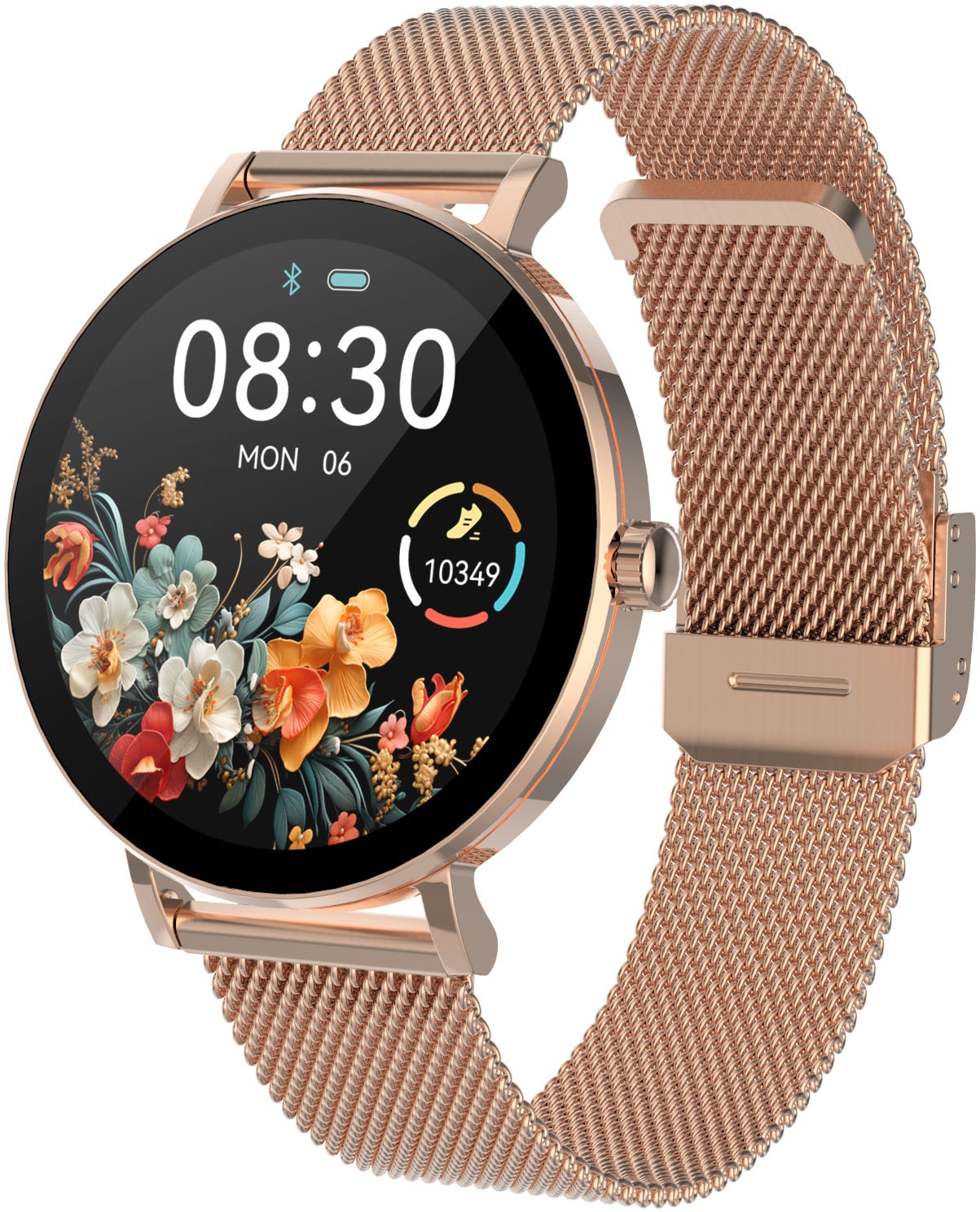 SMARTY 2.0 Smartwatch, Armbanduhr, Damenuhr, Herrenuhr, Android5.1+, Apple iOS 8.0+,)