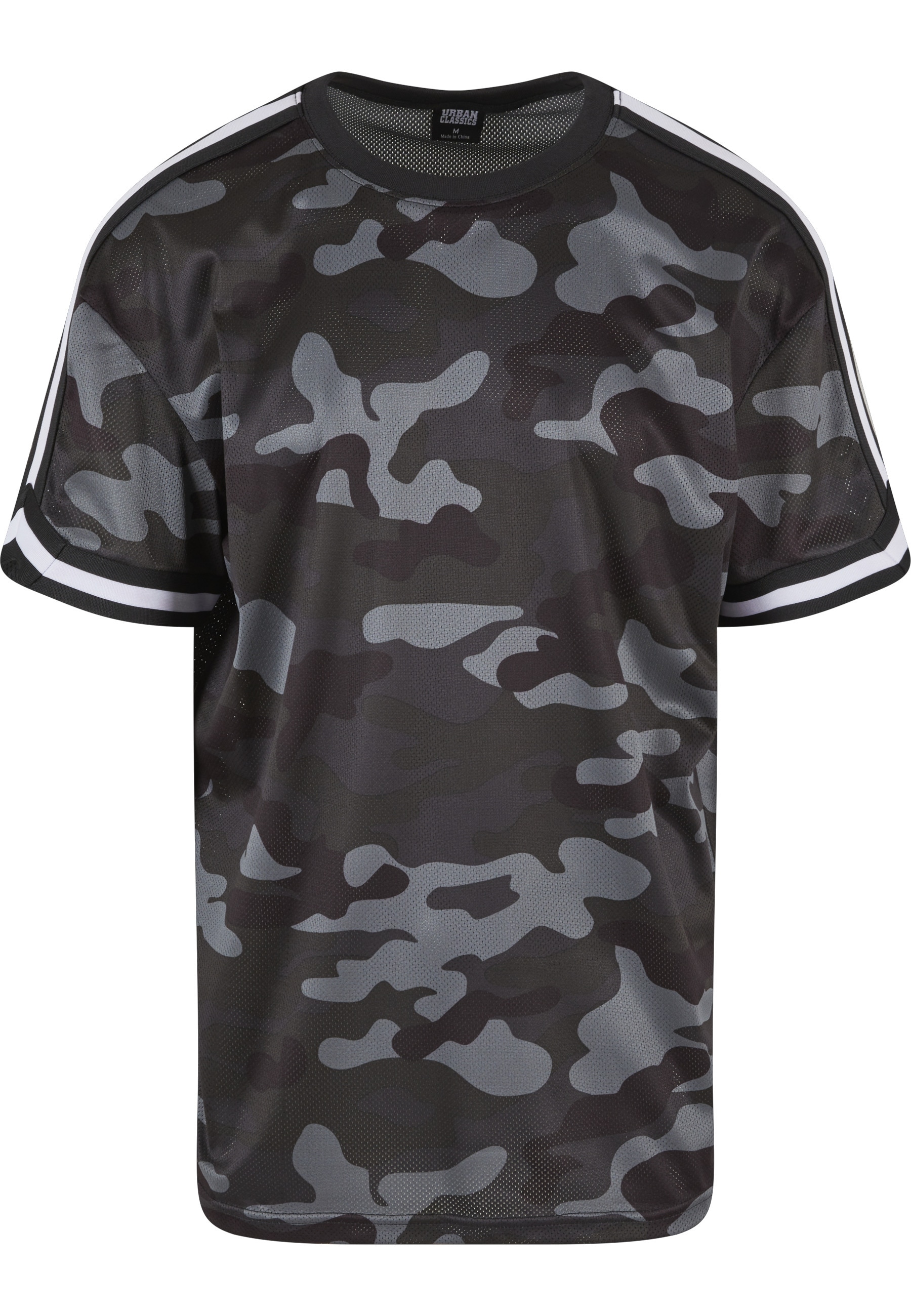 URBAN CLASSICS T-Shirt "Urban Classics Herren Oversized Mesh AOP Tee" 1 Stk.