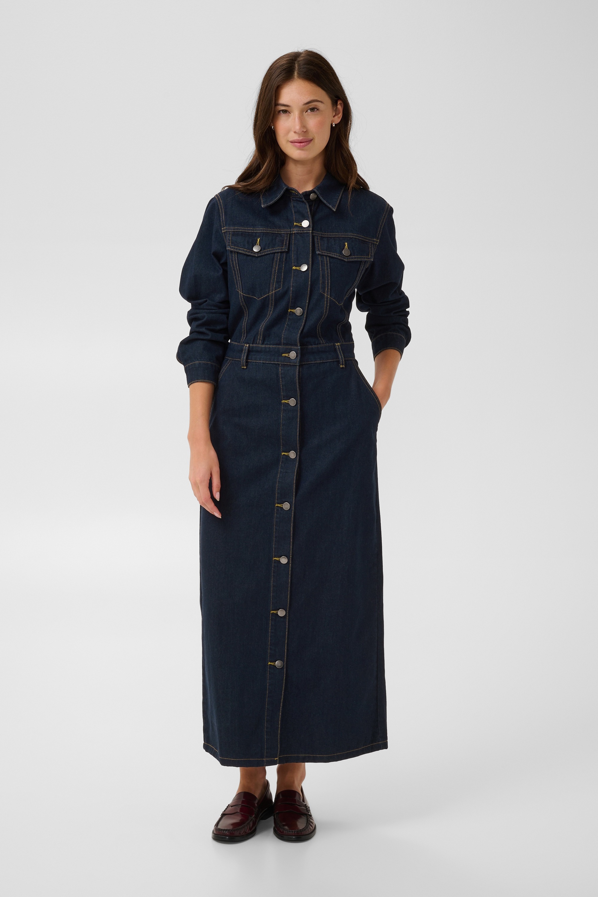 Culture Jeanskleid »Culture DK Denimkleid CUneom«
