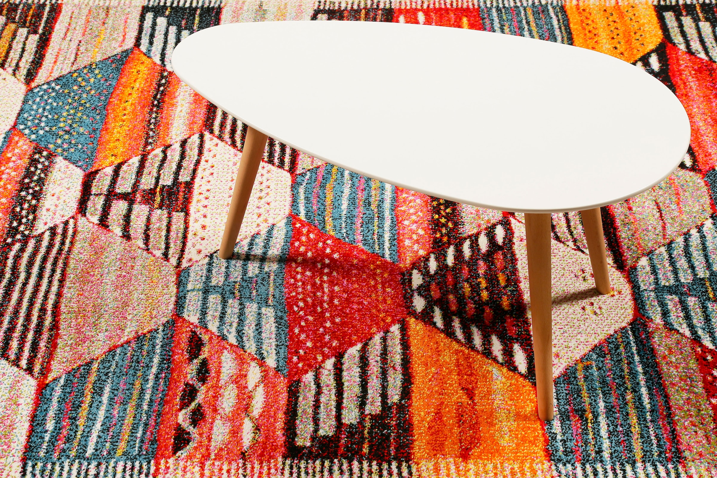 Wecon home Teppich »Modern Berber«, rechteckig, 13 mm Höhe, Wohnzimmer