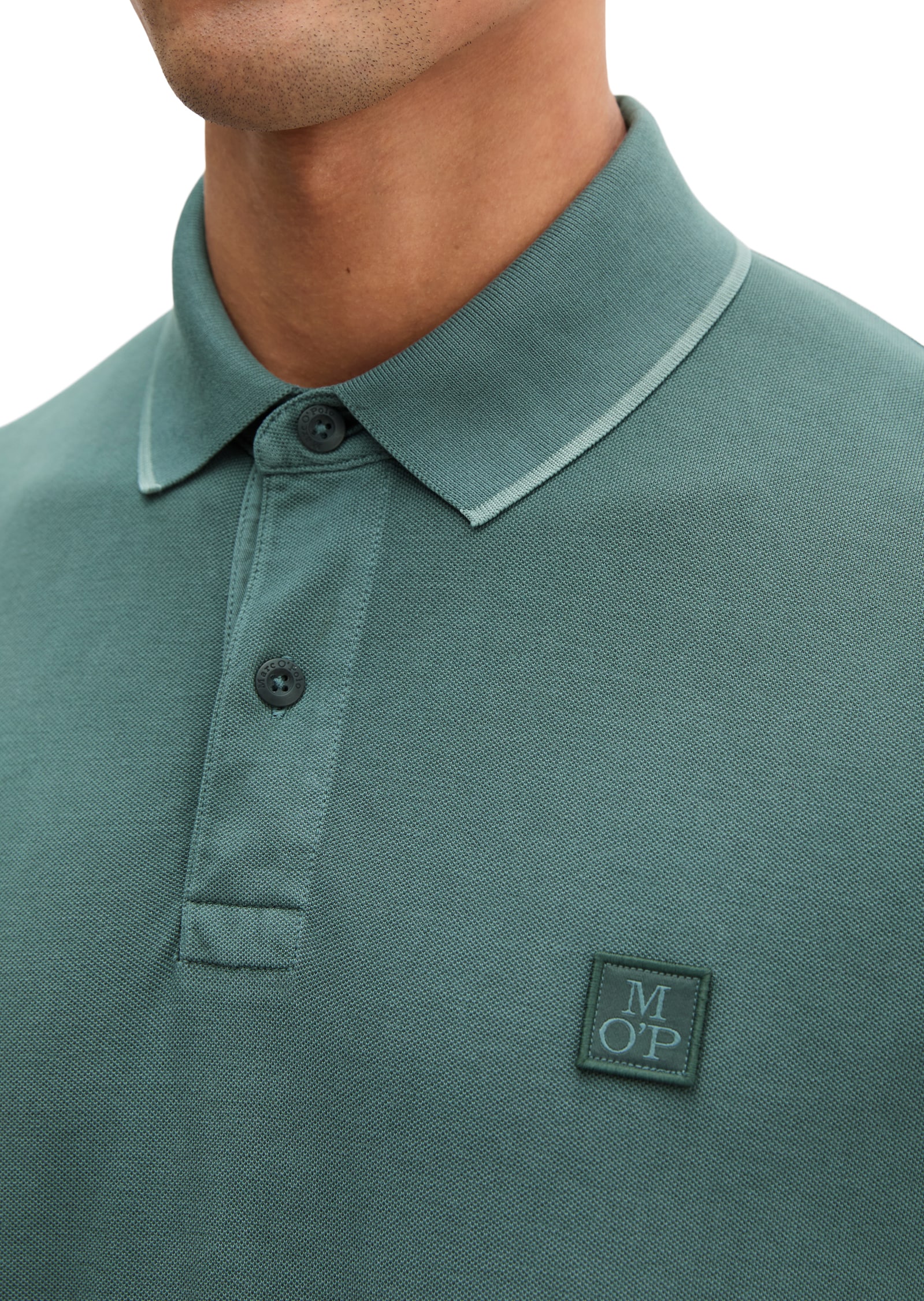 Marc O'Polo Poloshirt weiches Tragegefühl, regular Fit, Logopatch auf der Brust