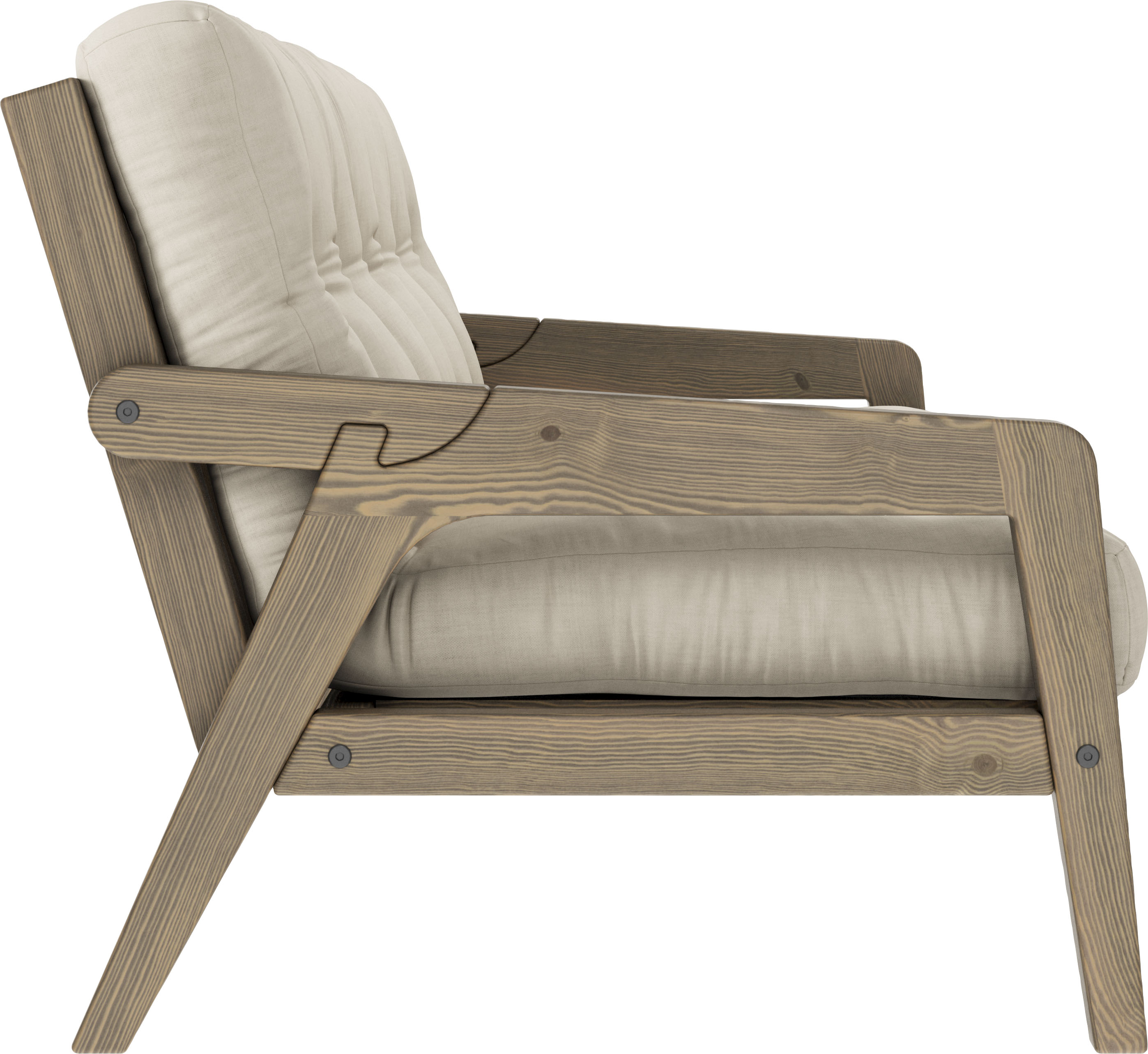 Thumbnail - Karup Design Schlafsofa Mit Holzstruktur, inkl. Futonmatratze, Liegefläche 130x190 cm