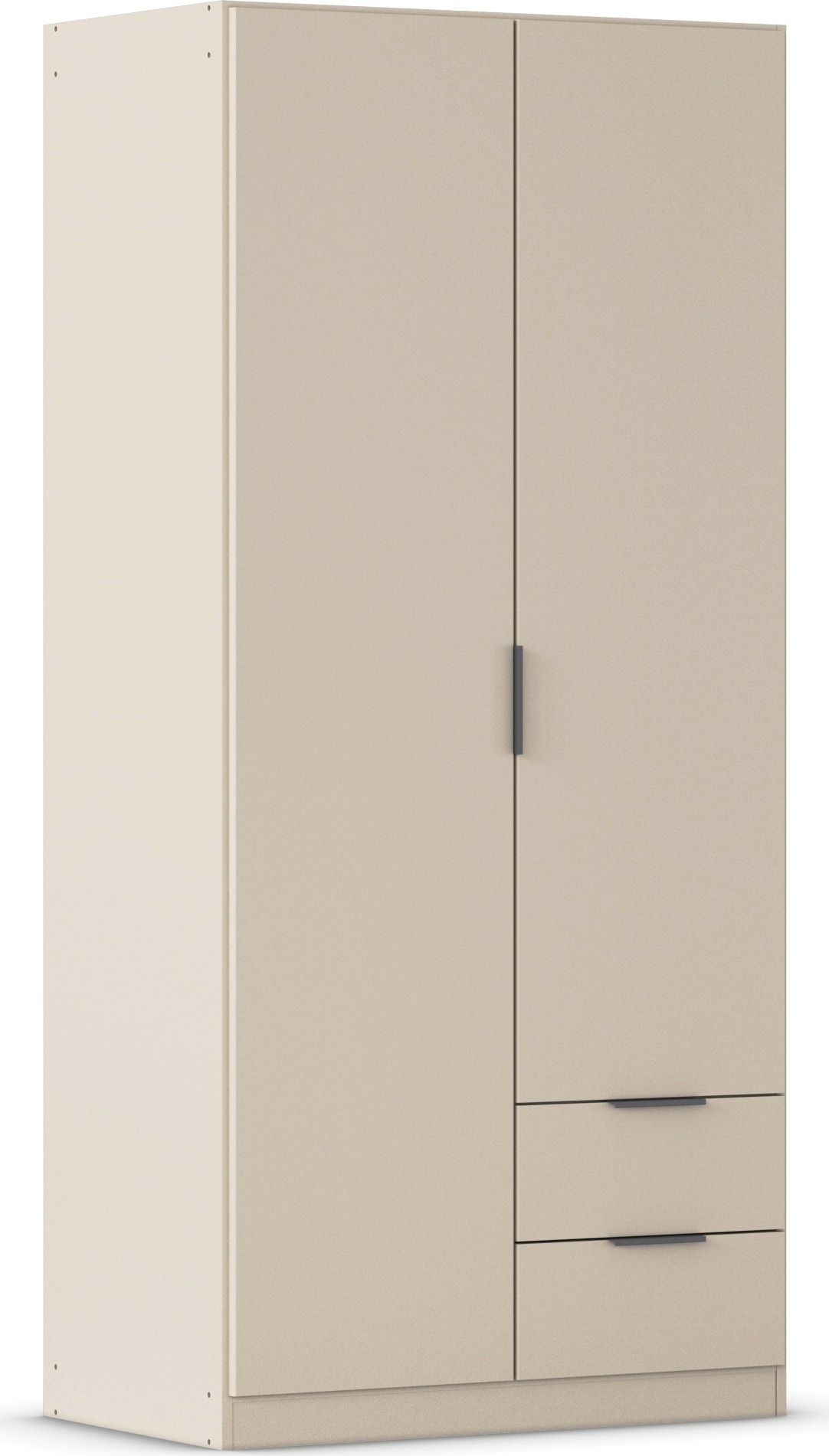 rauch Kleiderschrank "Drehtürenschrank Schrank Garderobe Ankleide Schlafzimmer LAGOA" 3 verschiedene Ausstattungen BASIC/CLASSIC/PREMIUM (inkl. SOFT-CLOSE), mit geräumigen Schubladen, optional mit Aufsatz MADE IN GERMANY