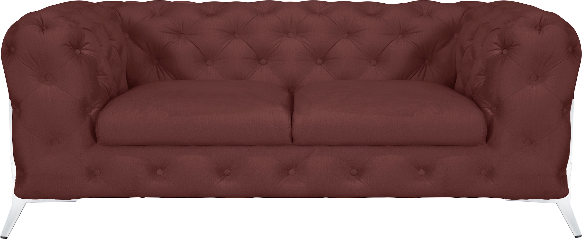 Home affaire Chesterfield-Sofa "Amaury" aufwändige Knopfheftung, moderne Ch günstig online kaufen