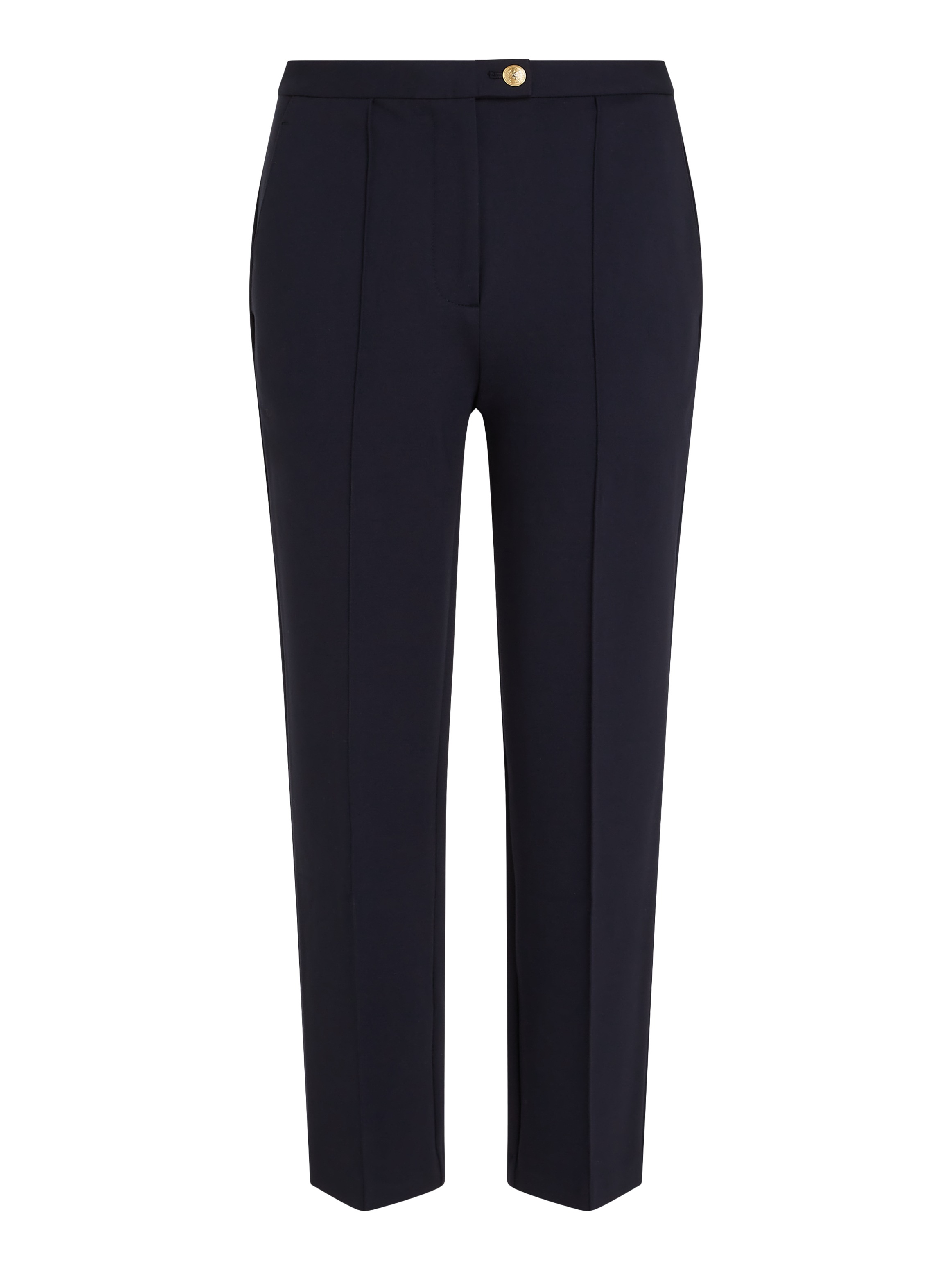 Tommy Hilfiger Webhose »PUNTO SLIM STRAIGHT PANT«, mit Tommy Hilfiger Flagge
