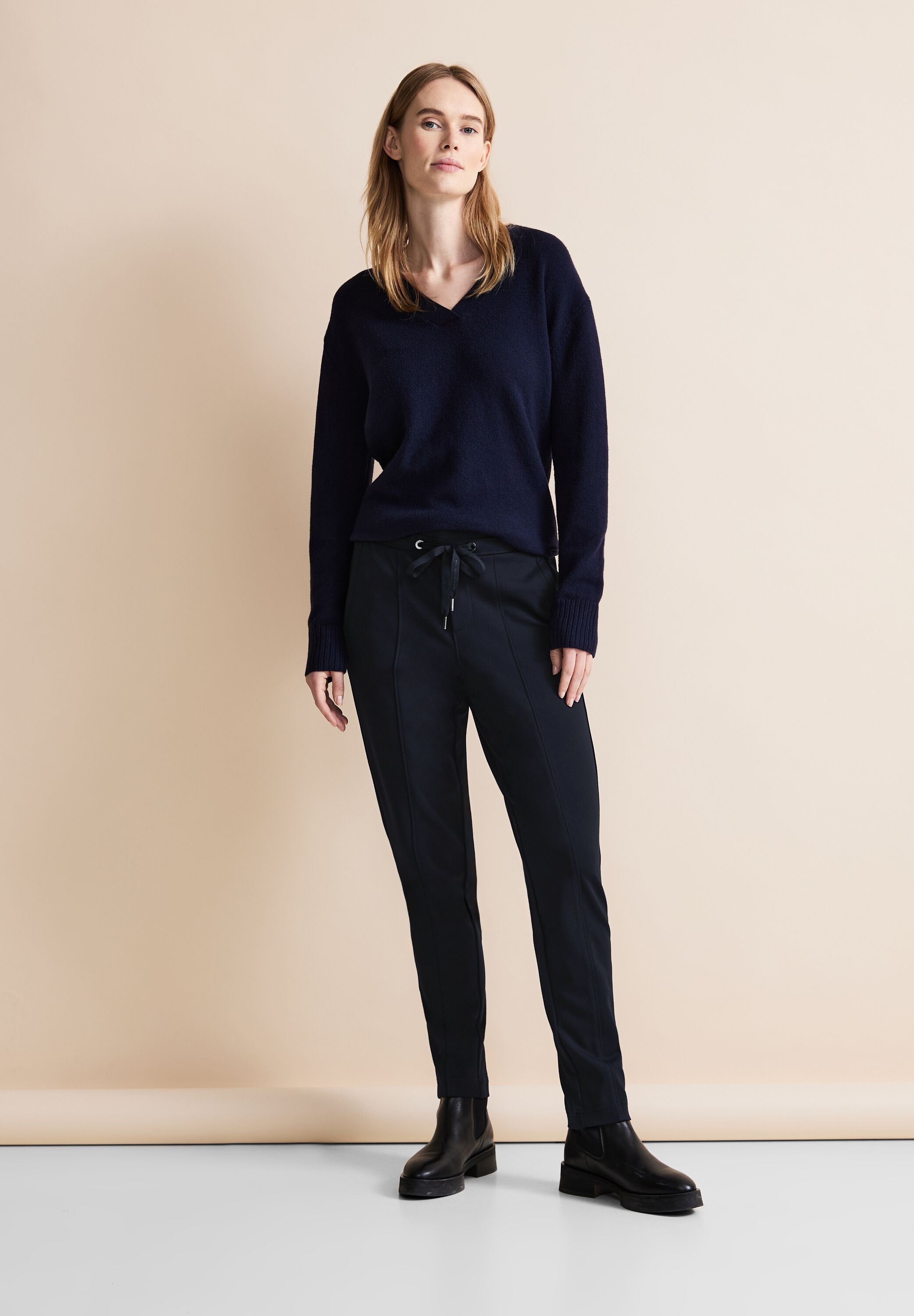 STREET ONE Jogger Pants, softer Materialmix