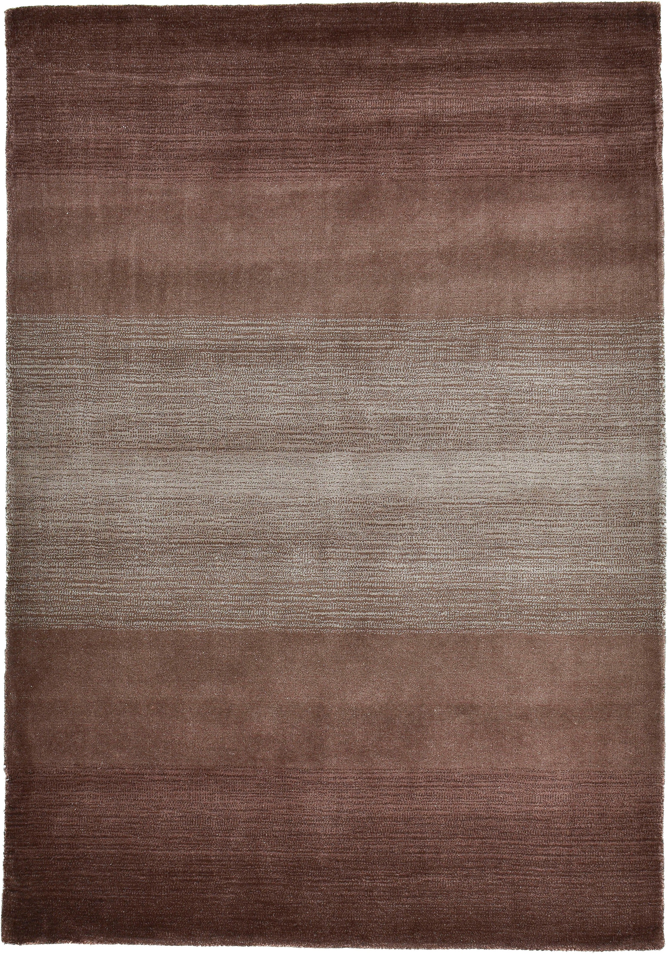 THEKO Wollteppich "Wool Comfort" rechteckig 15 mm Höhe Handweb Teppich, reine Wolle, handgewebt, brilliante Farben, Scandi