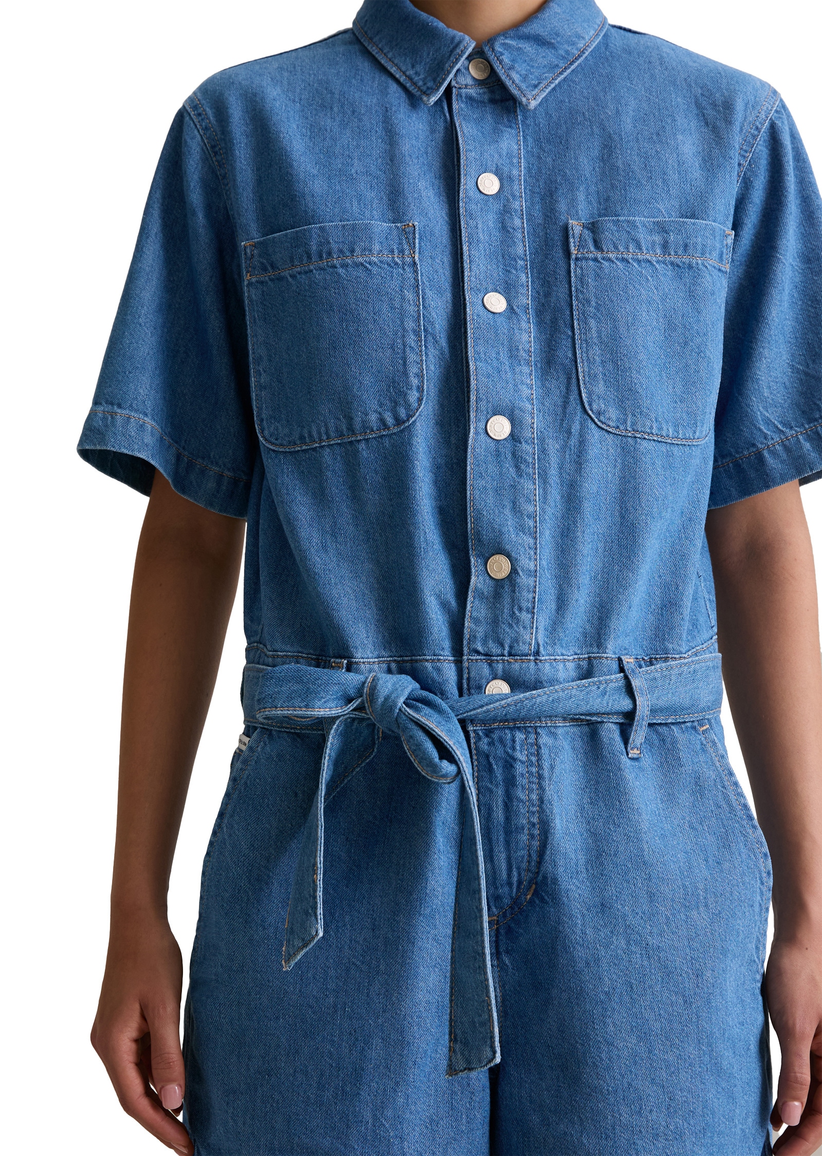 Marc O'Polo DENIM Overall »mit recyeltem Leinen-Garn«