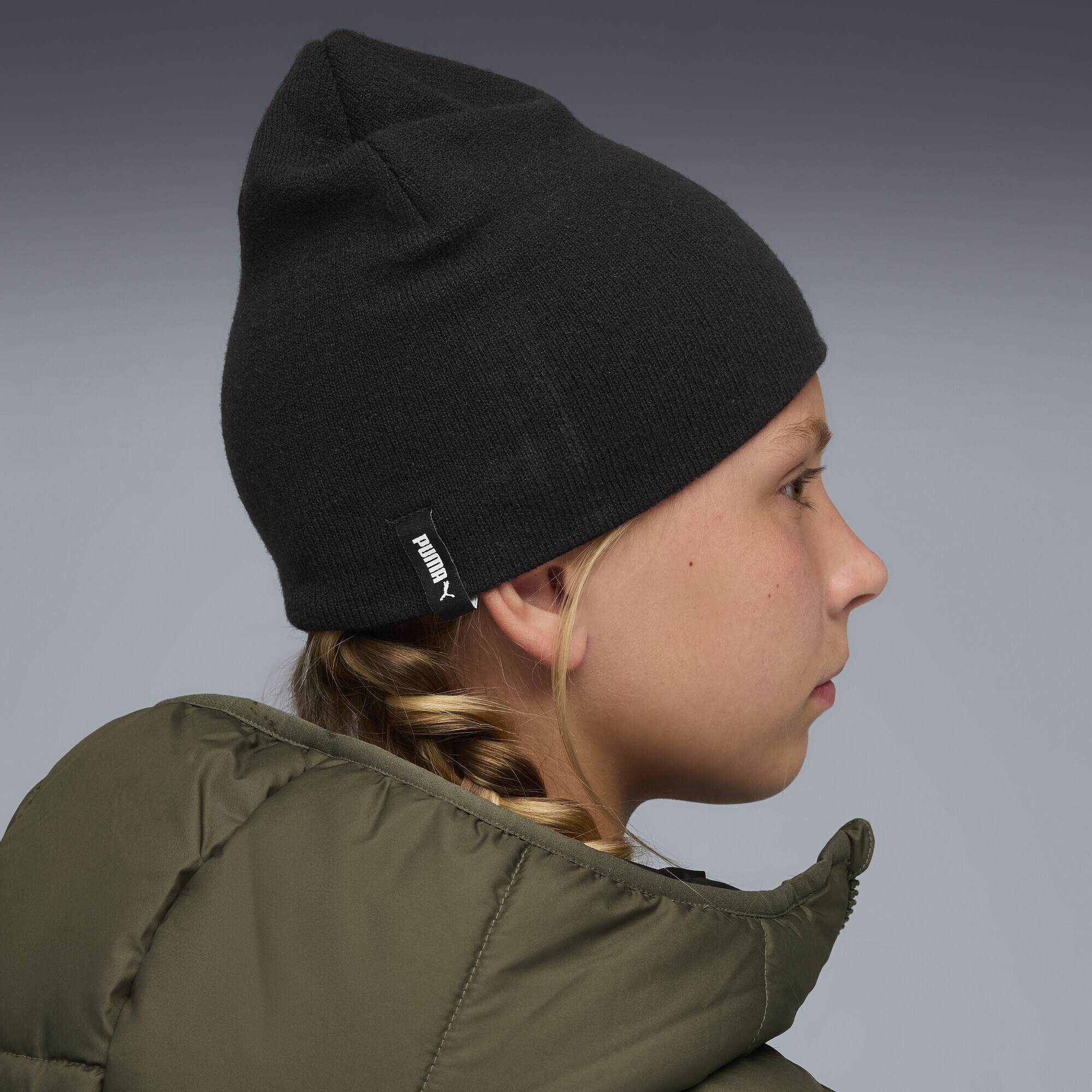 PUMA Beanie »Essentials Beanie ohne Umschlag Jugendliche«