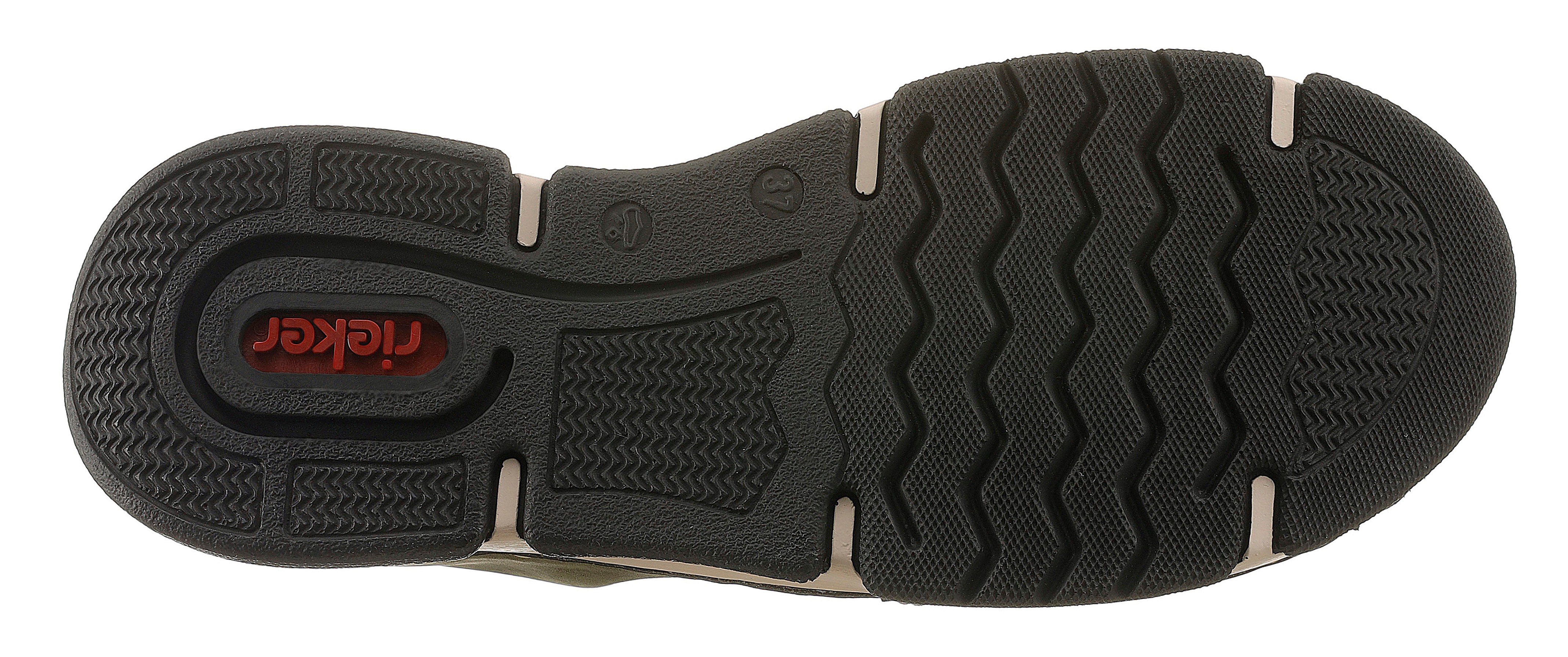 Thumbnail - Rieker Slip-On Sneaker, Schlupfschuh, Halbschuh, Freizeitschuh mit weicher Innensohle
