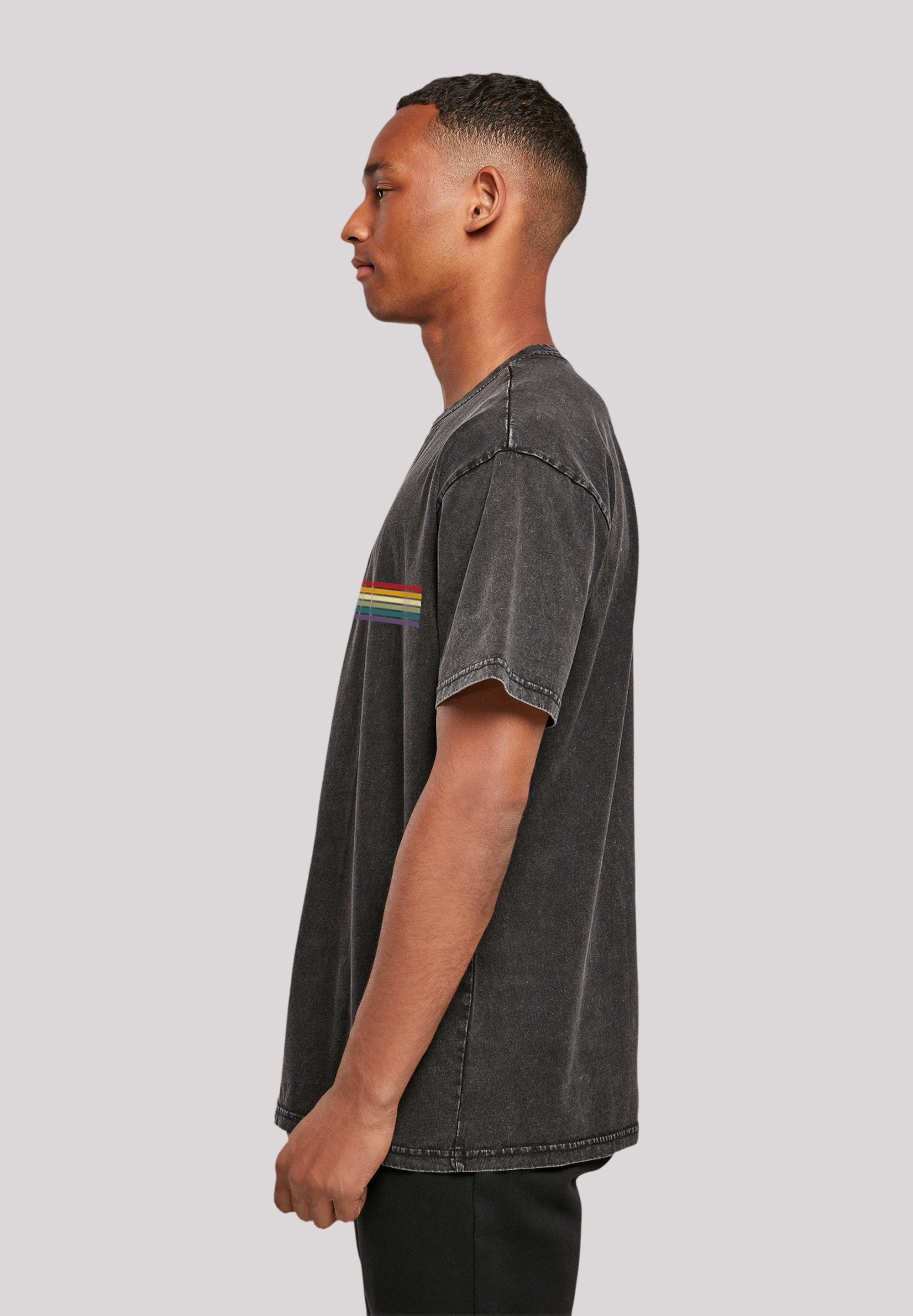 F4NT4STIC T-Shirt »Pink Floyd Oversize T-Shirt«, Print