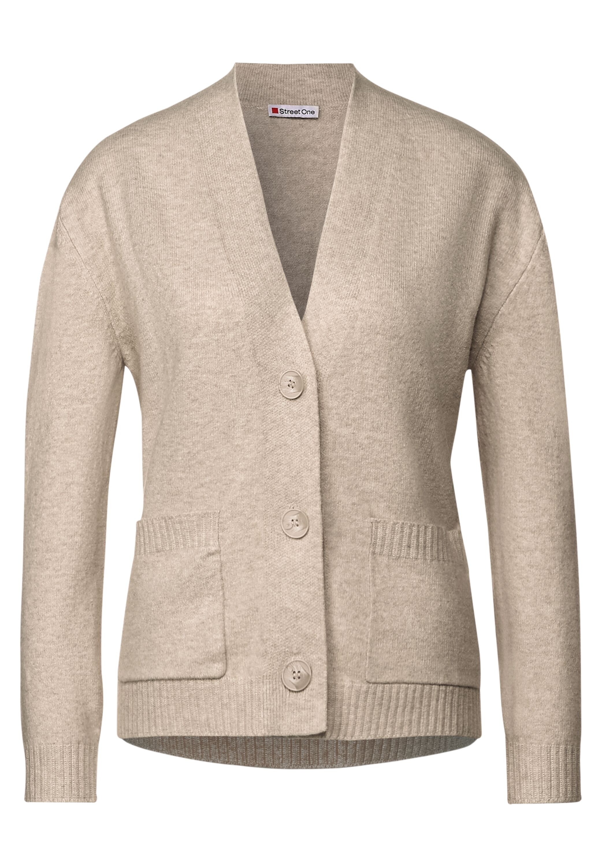 STREET ONE Cardigan, mit aufgenähten Taschen