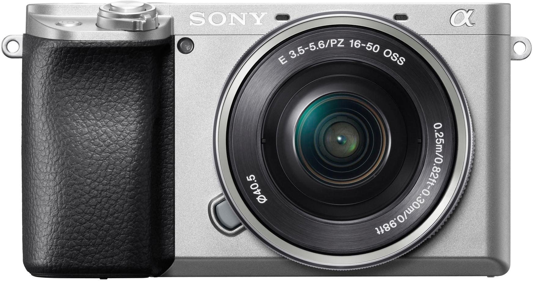 Sony Systemkamera »Alpha 6100 Kit BAUR NFC SELP1650, -Bluetooth-WLAN SELP1650«, MP, mit (Wi-Fi) 24,2 