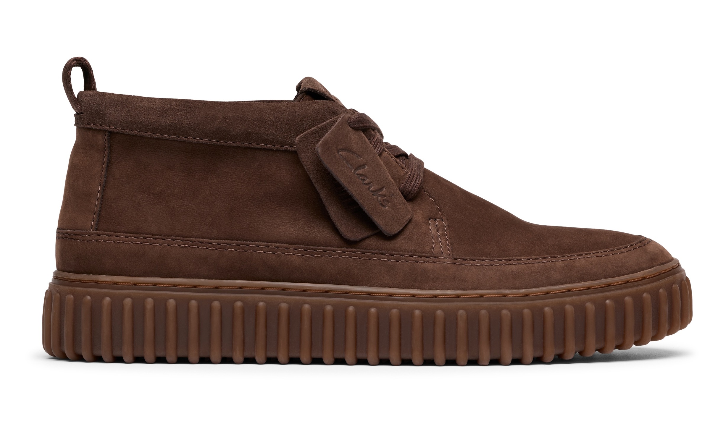 Thumbnail - Clarks Sneaker "Torhill Lace Hi" Desert Boots, Schnürboots mit Wechselfußbett