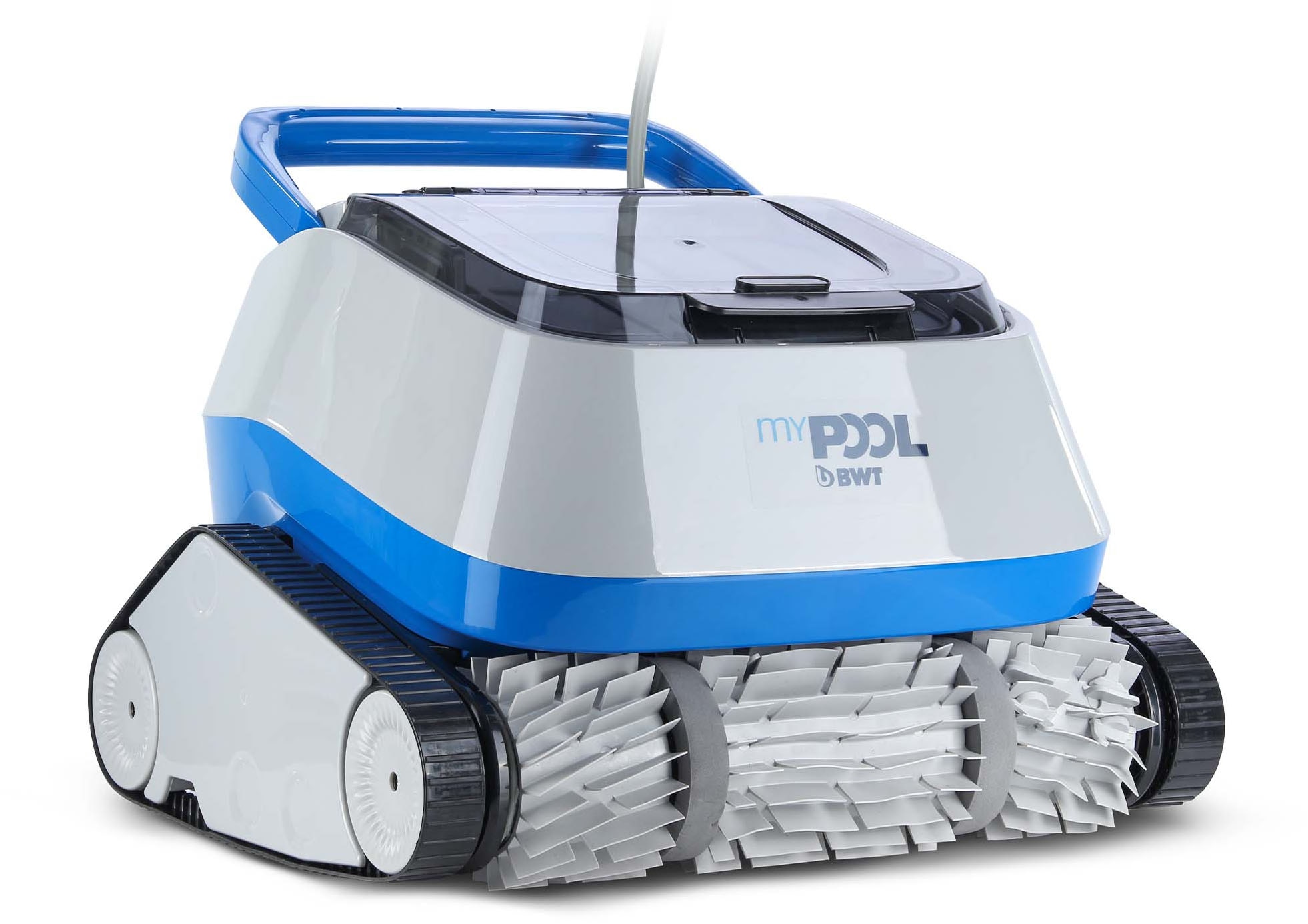 my POOL BWT Poolroboter »POWER ONE4ALL neue Generation des POWER 4.0«, Mit Kabel, reinigt Boden,...