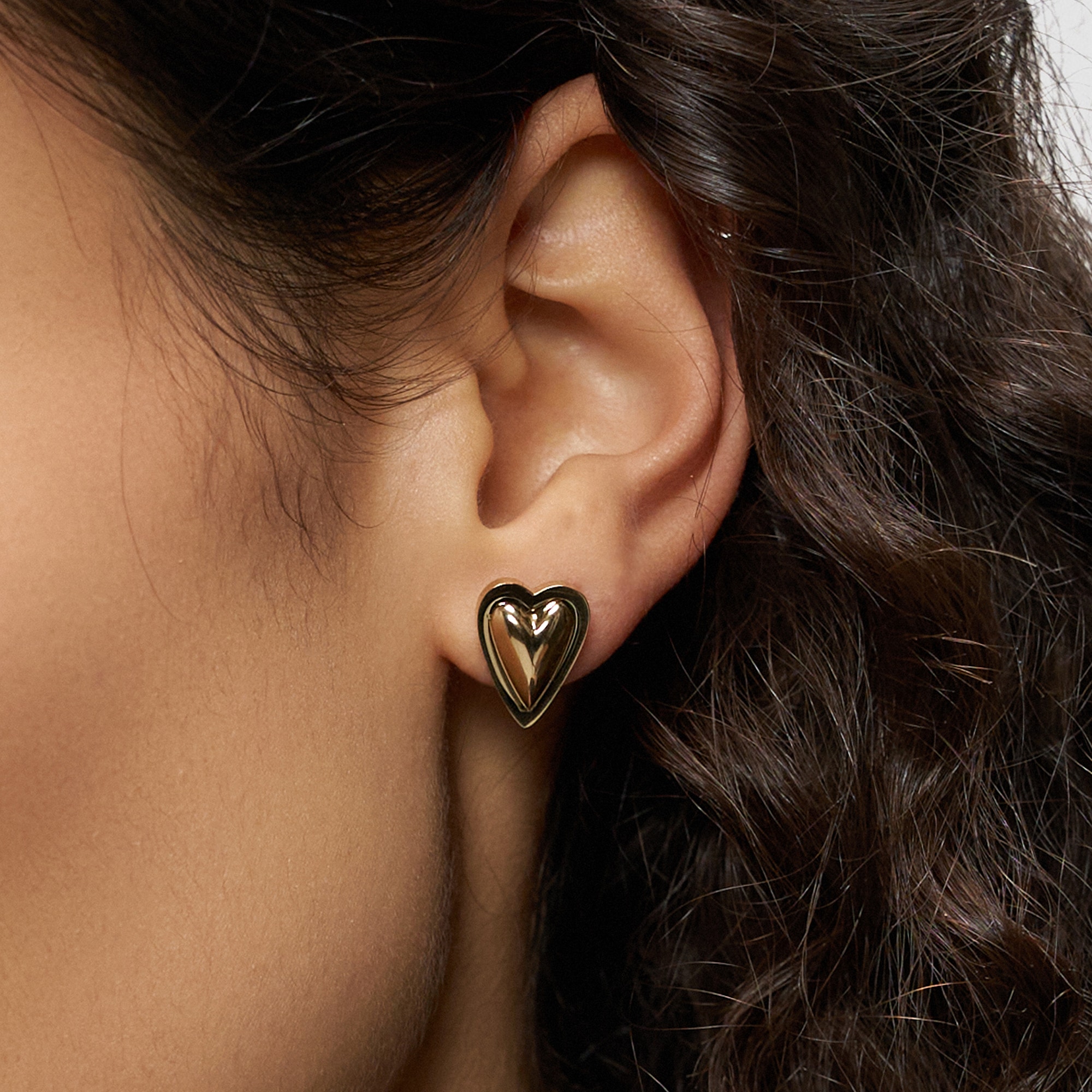Liebeskind Berlin Paar Ohrstecker »Metal Heart, Herz«