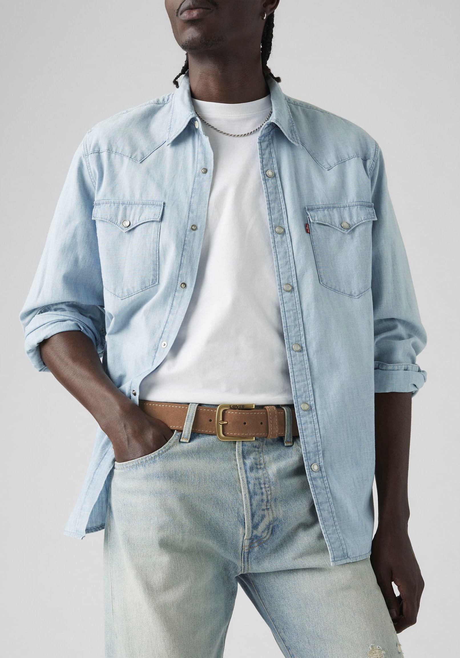 Levi's® Ledergürtel »LOIRE« Unisex