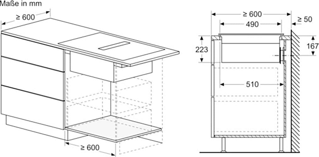 BOSCH Kochfeld mit Dunstabzug »PVQ711F15E«