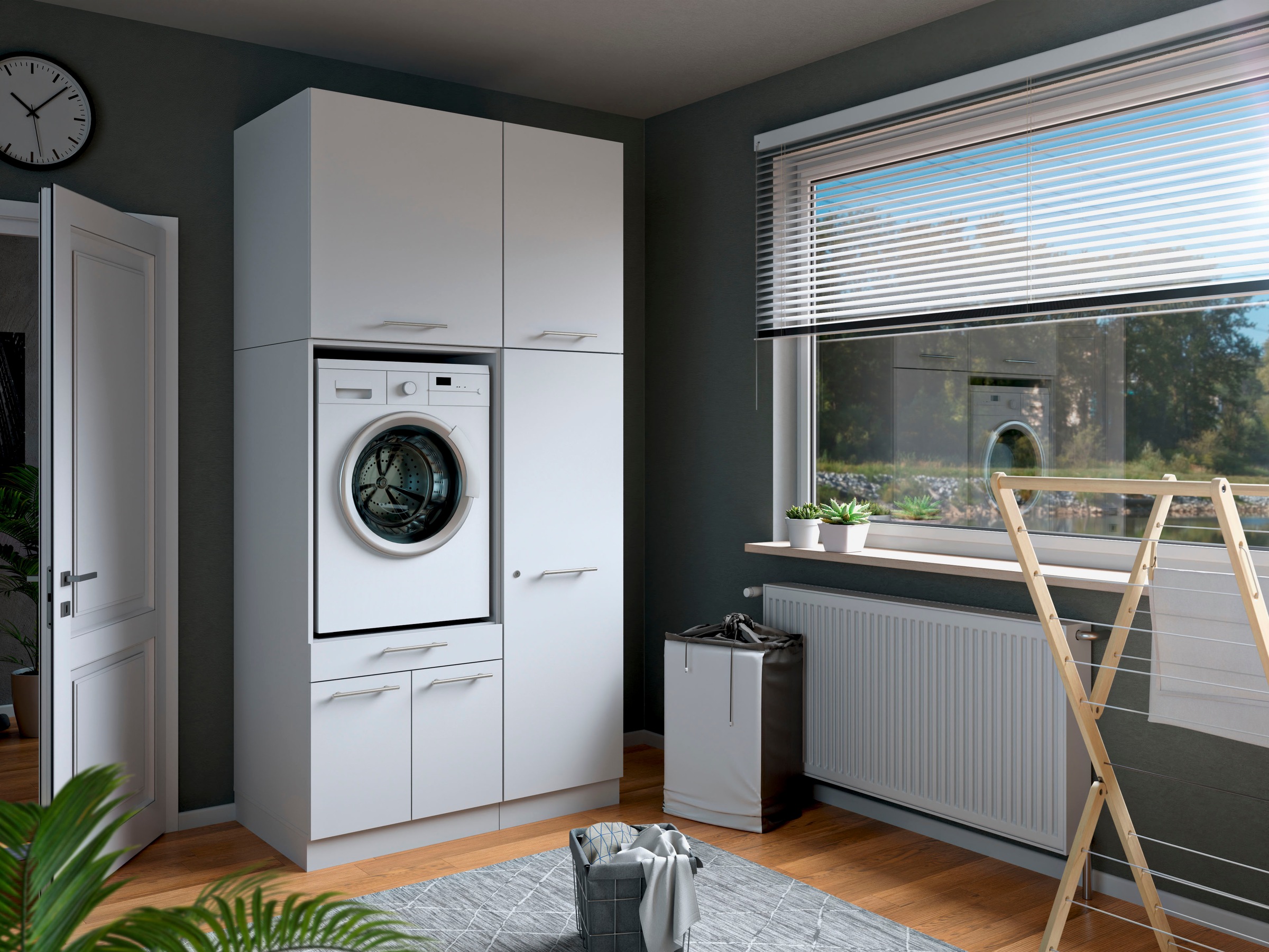 Laundreezy Mehrzweckschrank-Set "Laundreezy, 4-tlg. Mehrzweckschrank-Set B/ günstig online kaufen