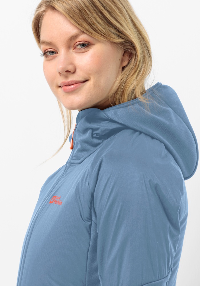 Jack Wolfskin Kapuzenfleecejacke »ALPGRAT PRO INS FZ W«, mit Kapuze