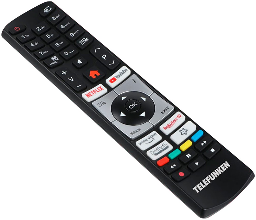 Telefunken LED-Fernseher »L24H554M1CWV« 60 cm/24 HD ready Smart-TV mit 12-Volt Anschluss