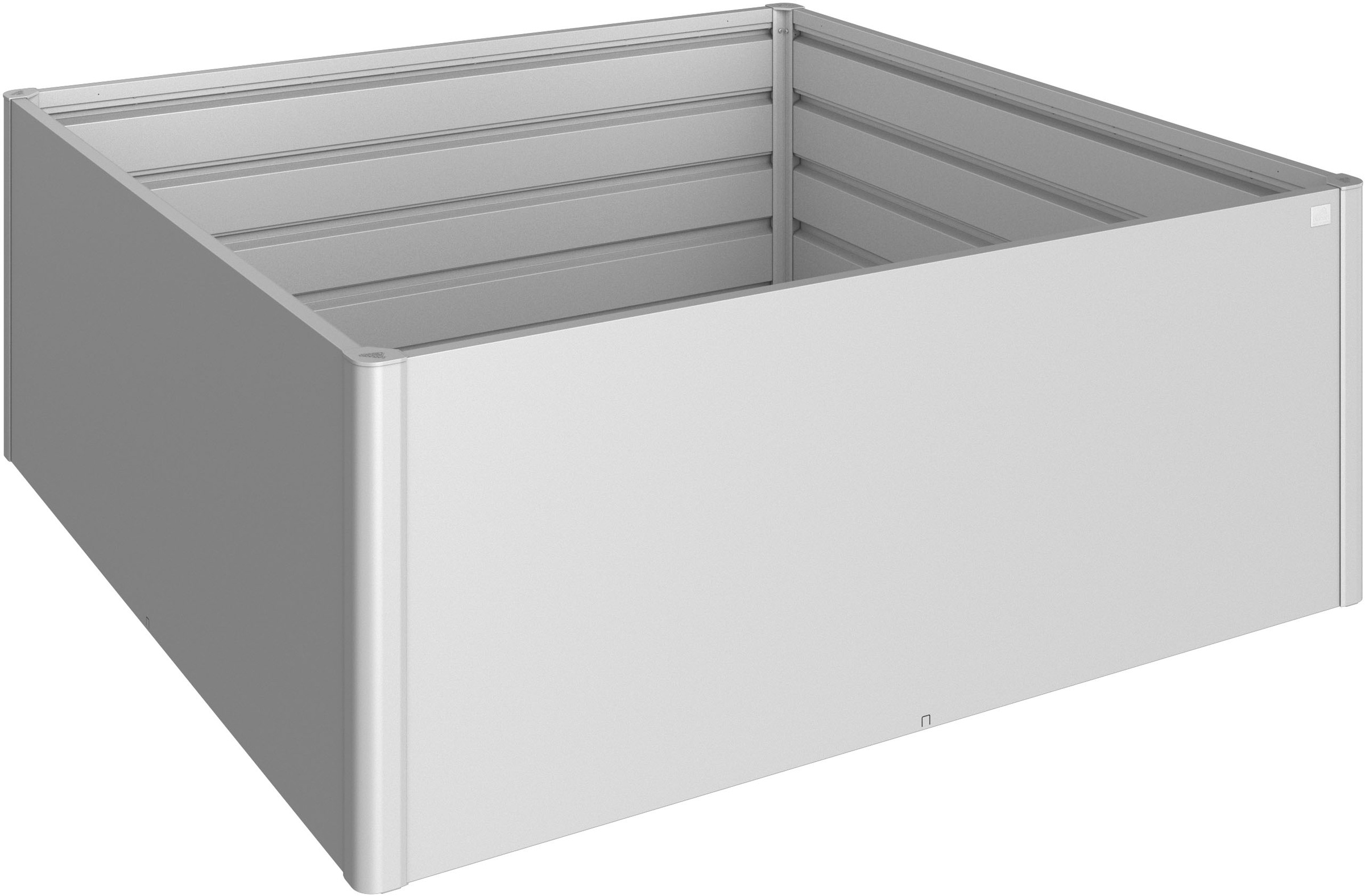 Biohort Hochbeet "2x2 silber-metallic" 201x201x77 cm, extrem langlebig, aus günstig online kaufen