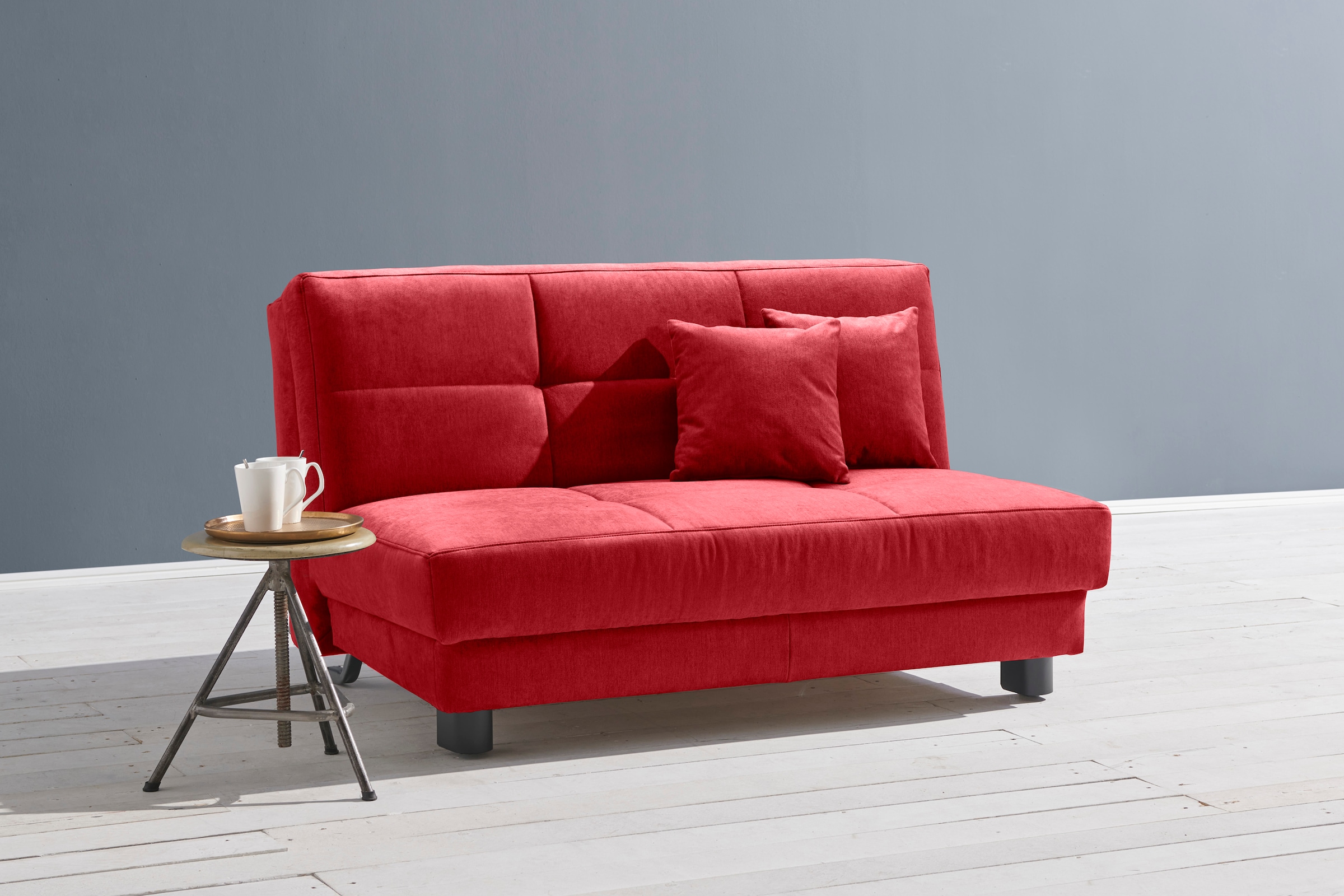 ell + ell Schlafsofa »Tilda«, Breite 125 cm, inkl. 2 Zierkissen