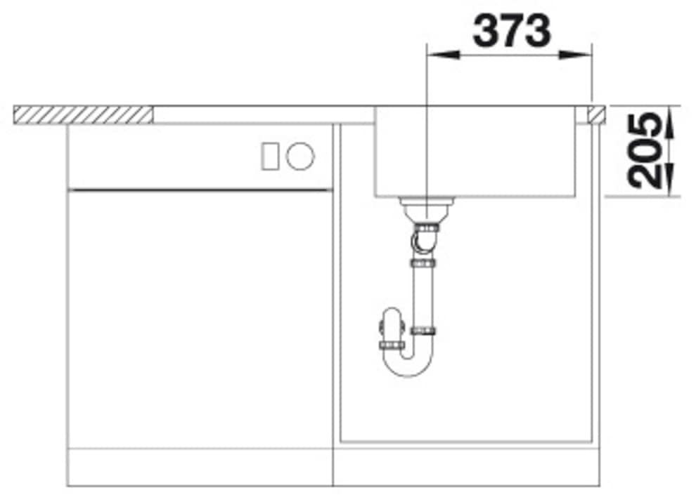 Blanco Edelstahlspüle »LEMIS XL 6 S-IF« 1 Stk. tlg. zum wechselseitigen Einbau geeignet