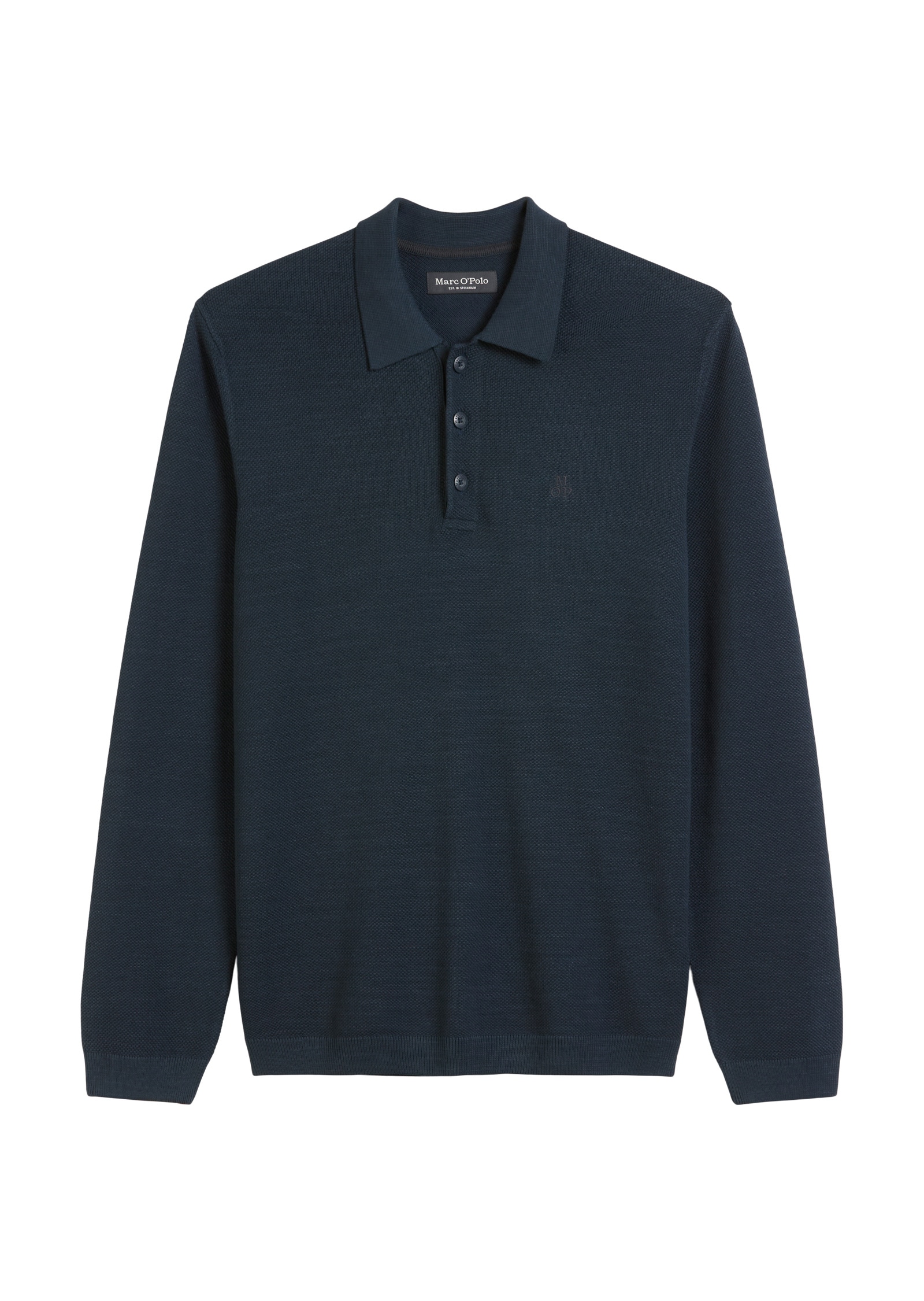 Marc O'Polo Rollkragenpullover »aus feinem Bio-Baumwoll-Piqué«